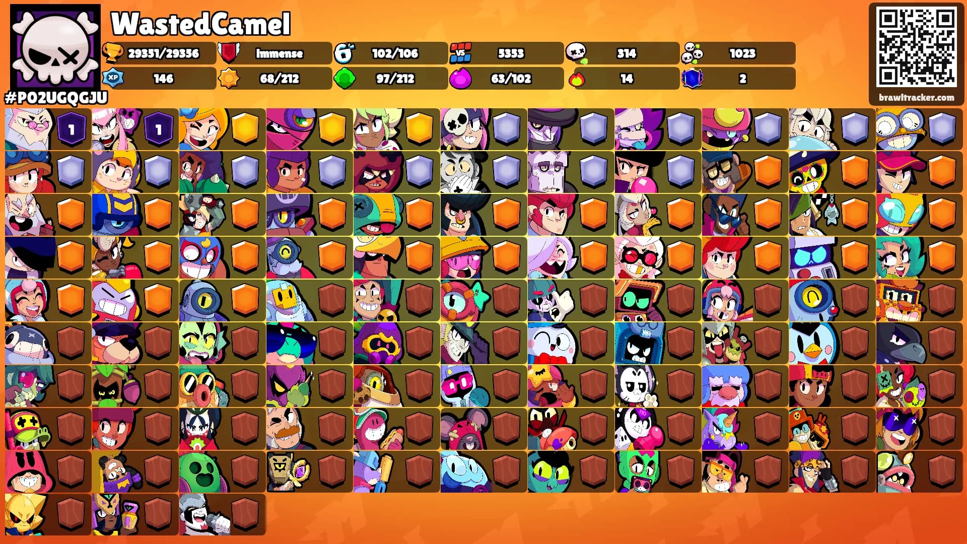 WastedCamel's Ranks
