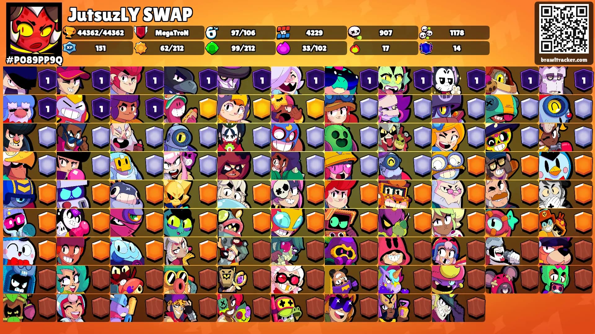JutsuzLY SWAP's Ranks