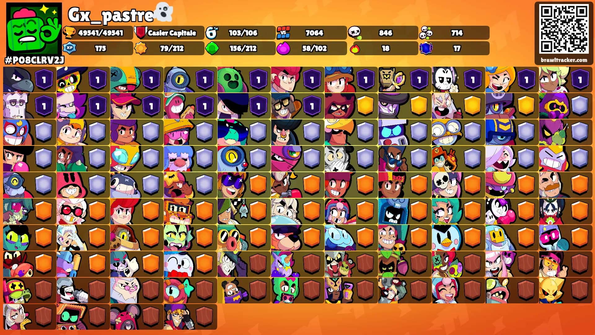 Gx_pastre👻's Ranks