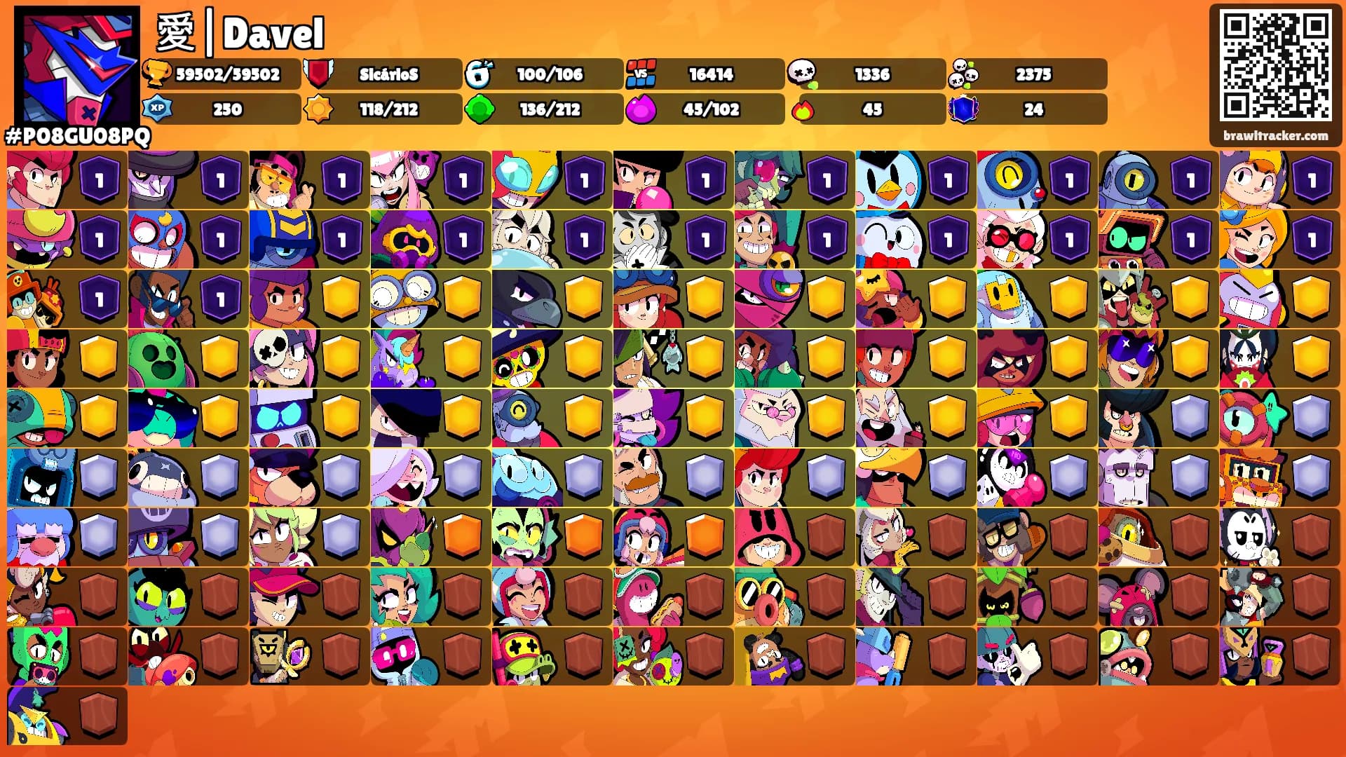 愛|Davel's Ranks