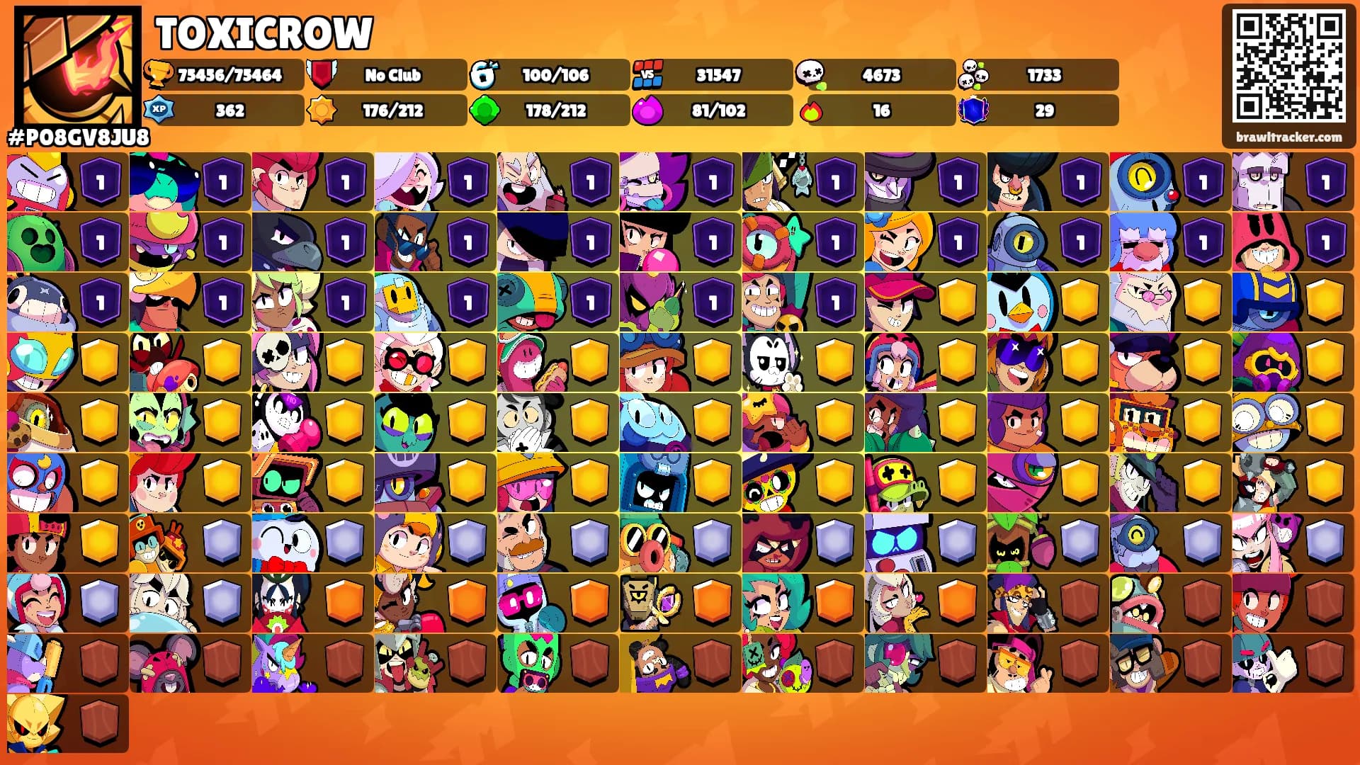 TOXICROW's Ranks