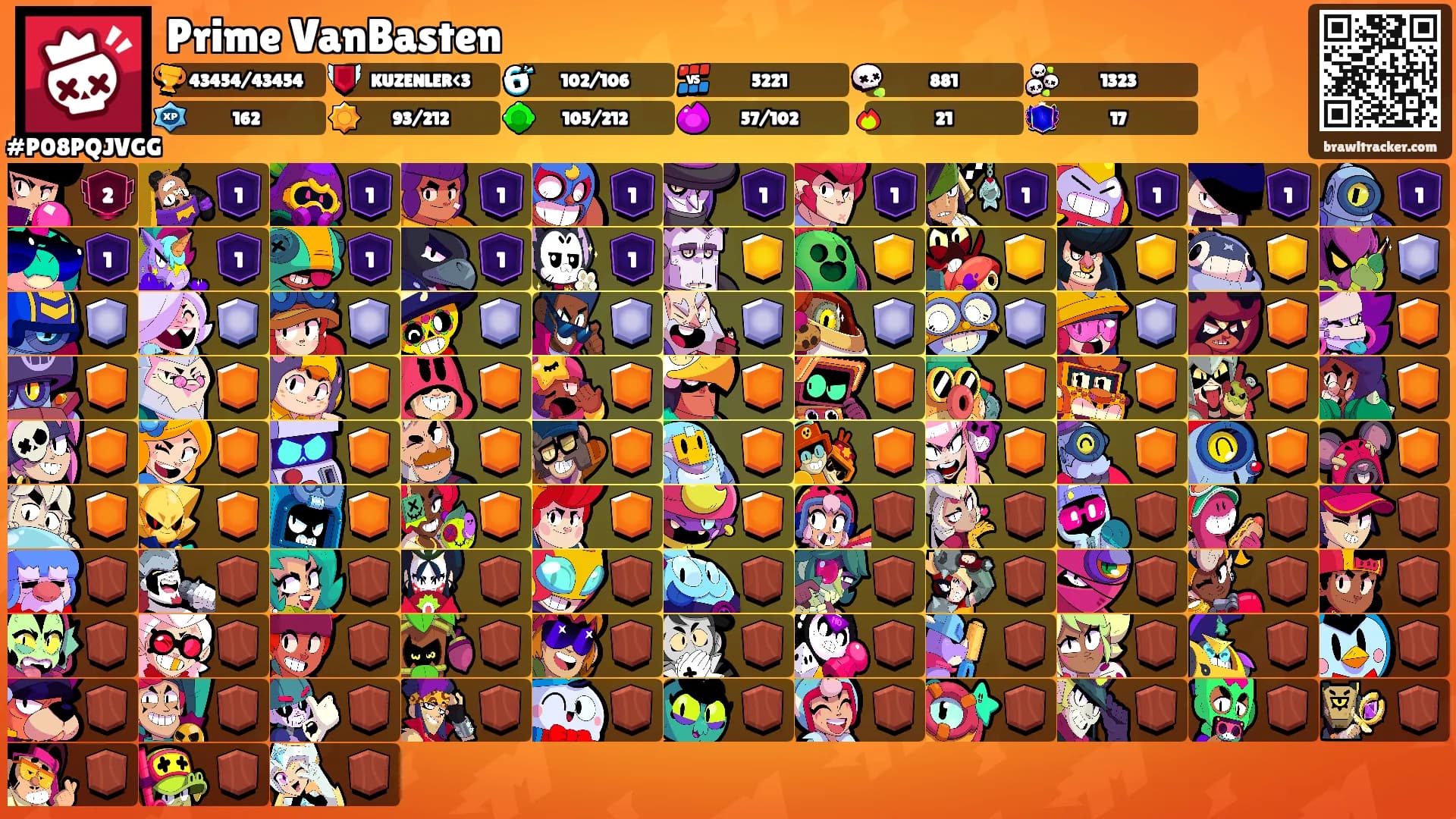 Prime VanBasten's Ranks