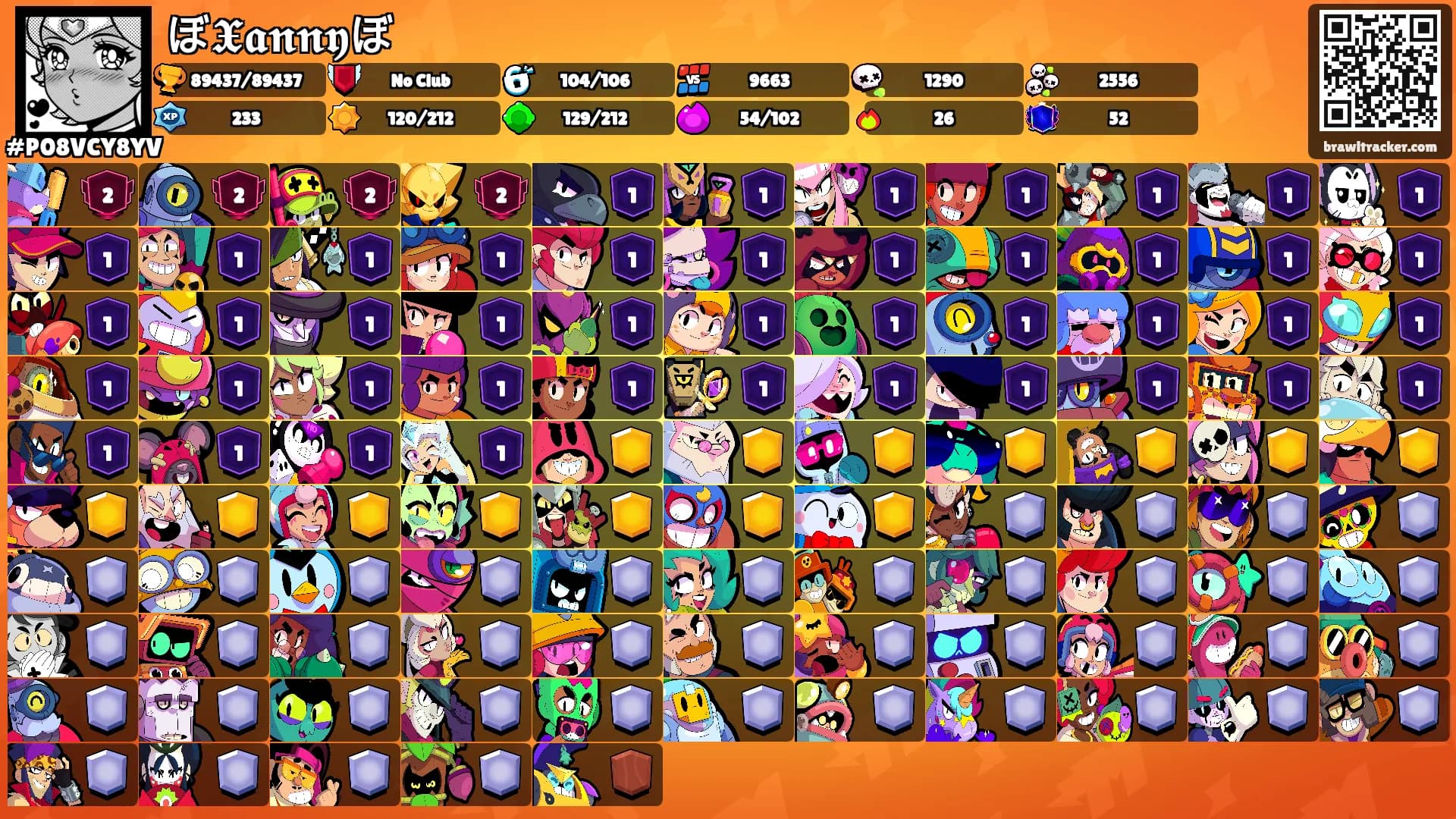 ぼ𝖃𝖆𝖓𝖓𝖞ぼ's Ranks