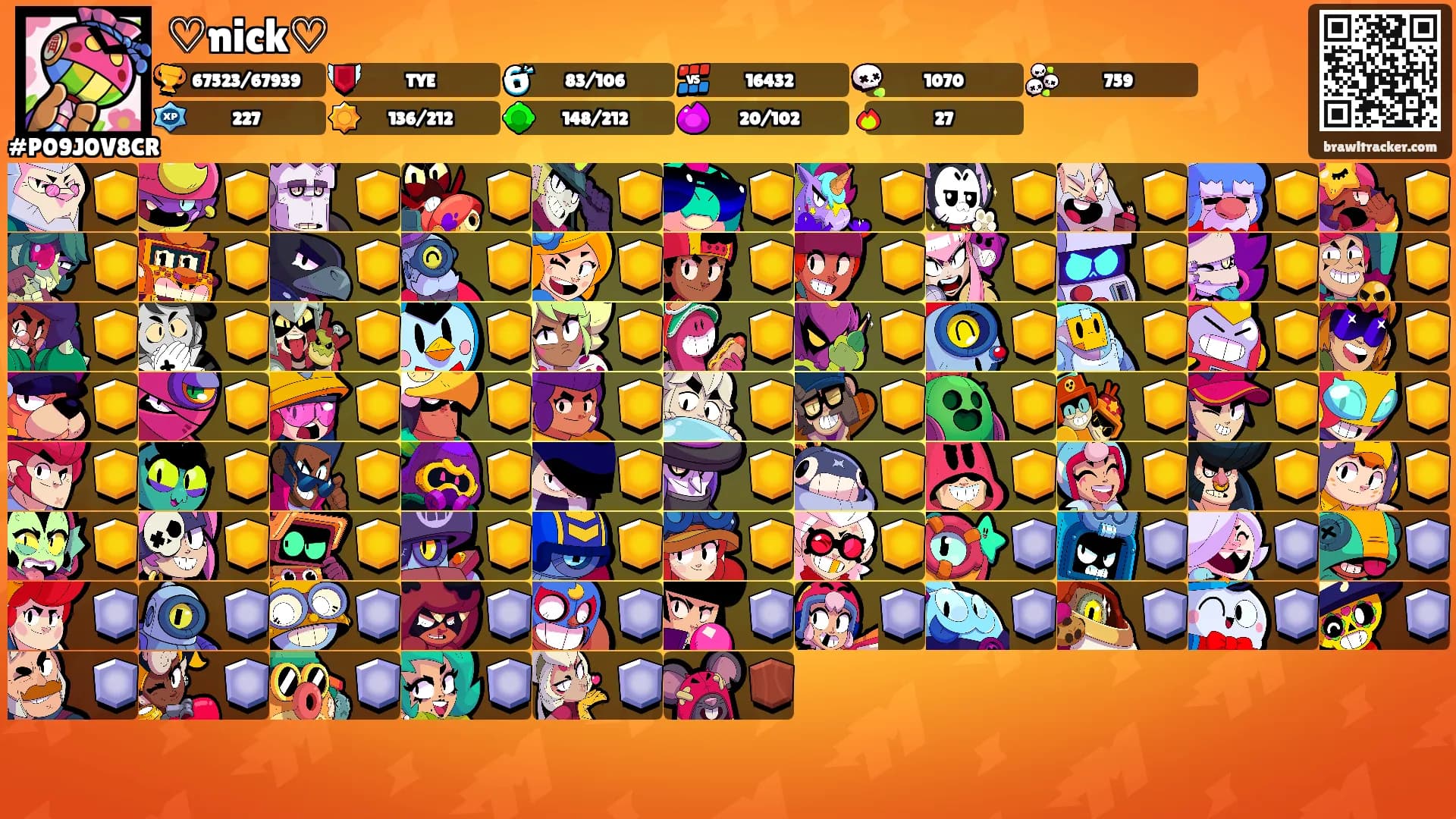 ♡nick♡'s Ranks
