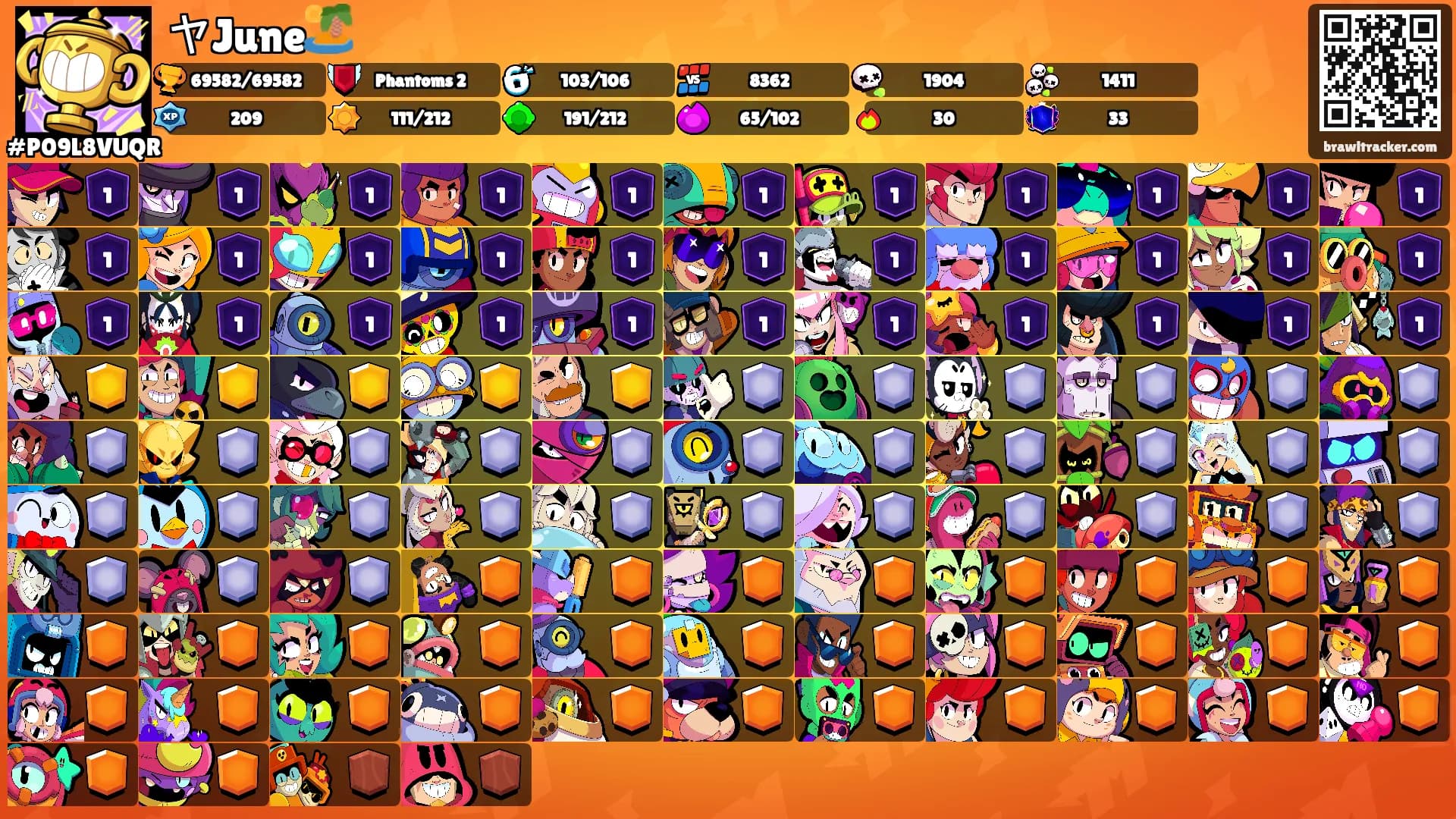 ヤJune🏝️'s Ranks