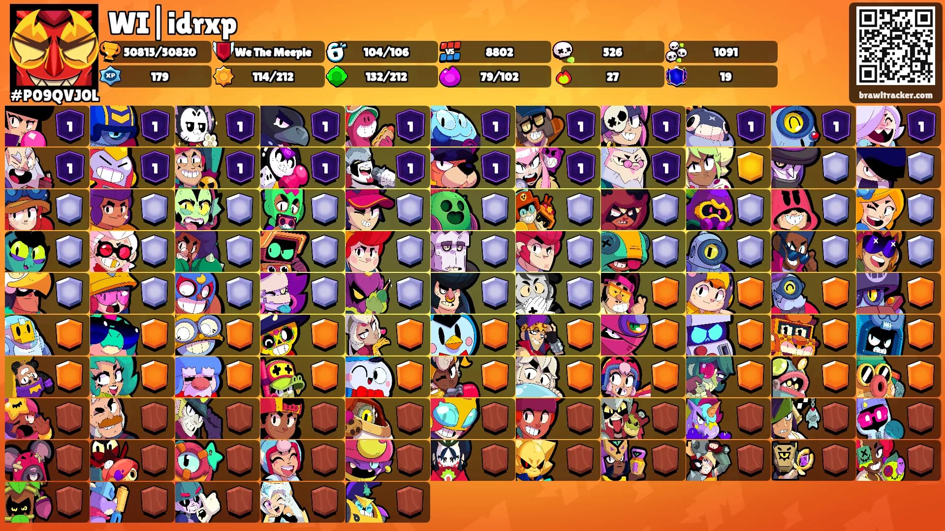 WI|idrxp's Ranks