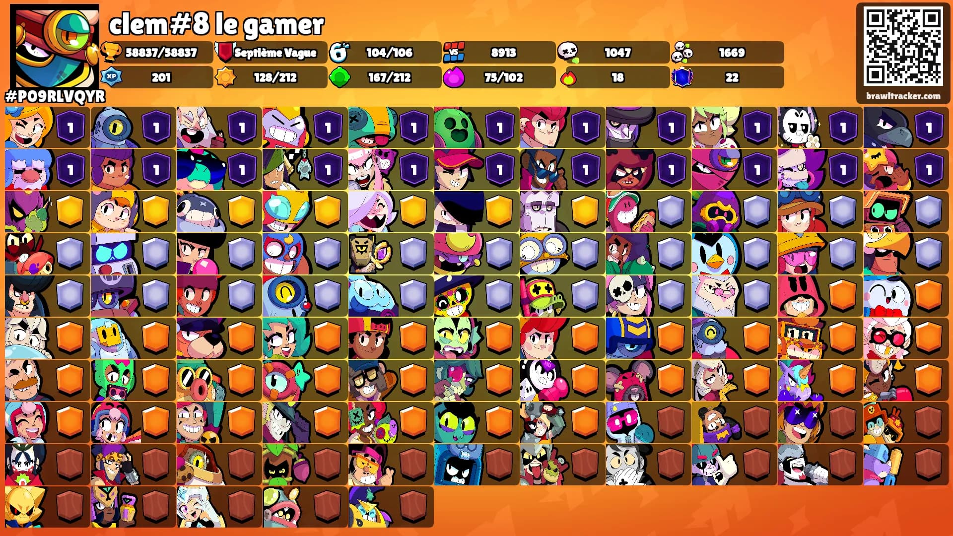 clem#8 le gamer's Ranks