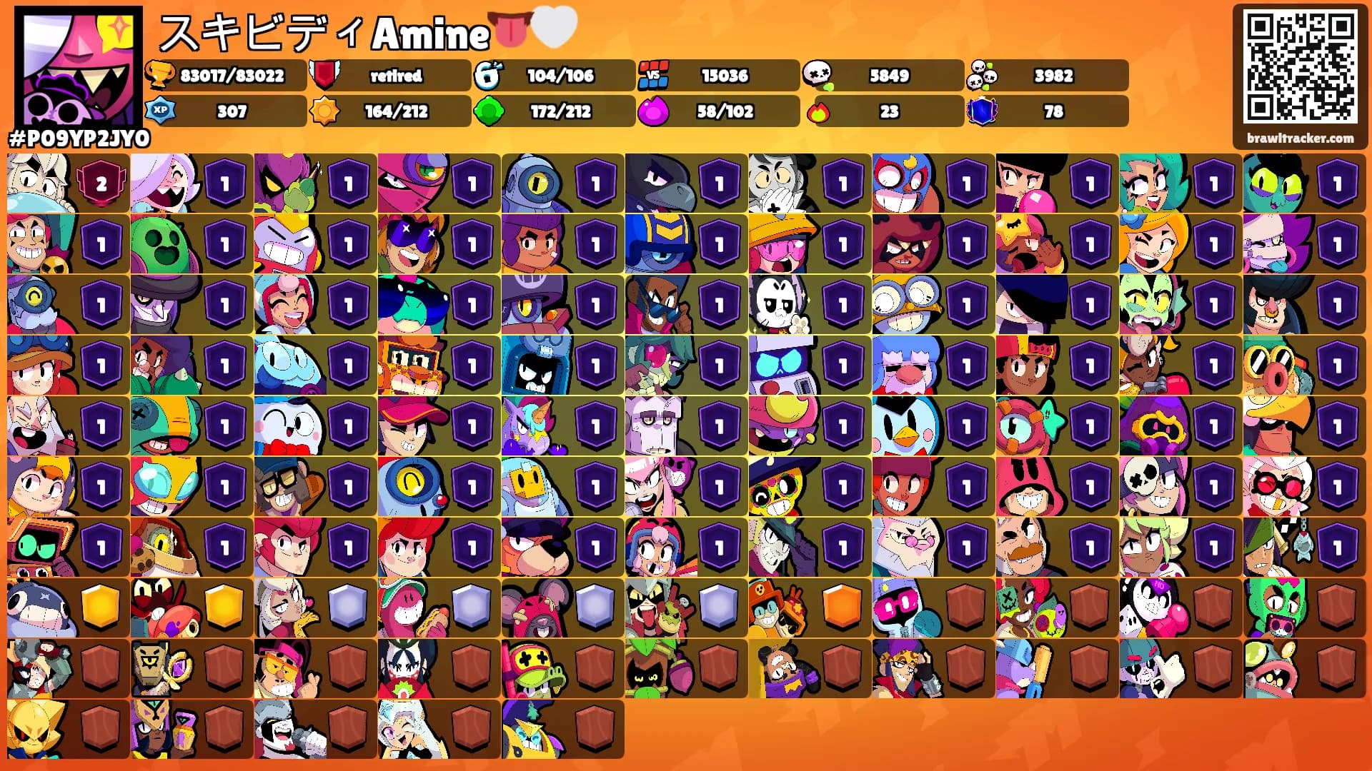 スキビディAmine👅🤍's Ranks