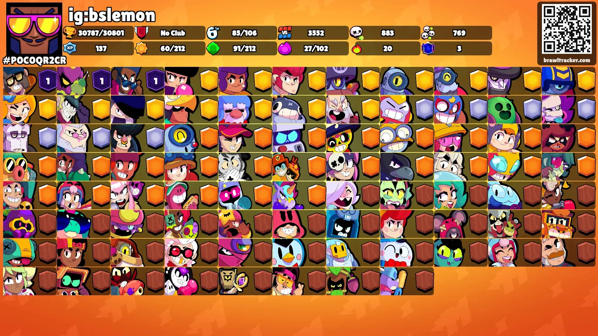 ig:bslemon's Ranks
