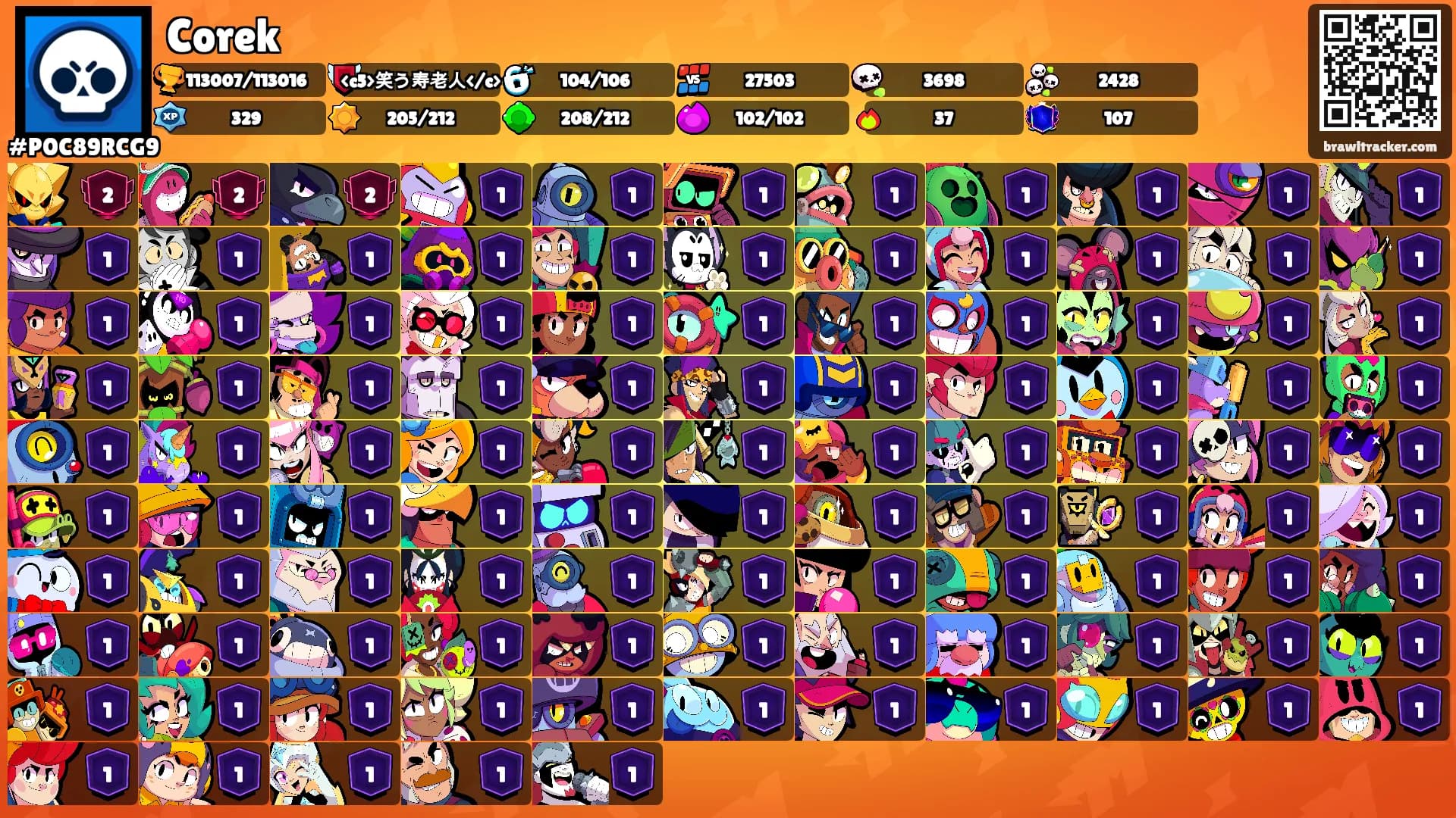 Corek's Ranks