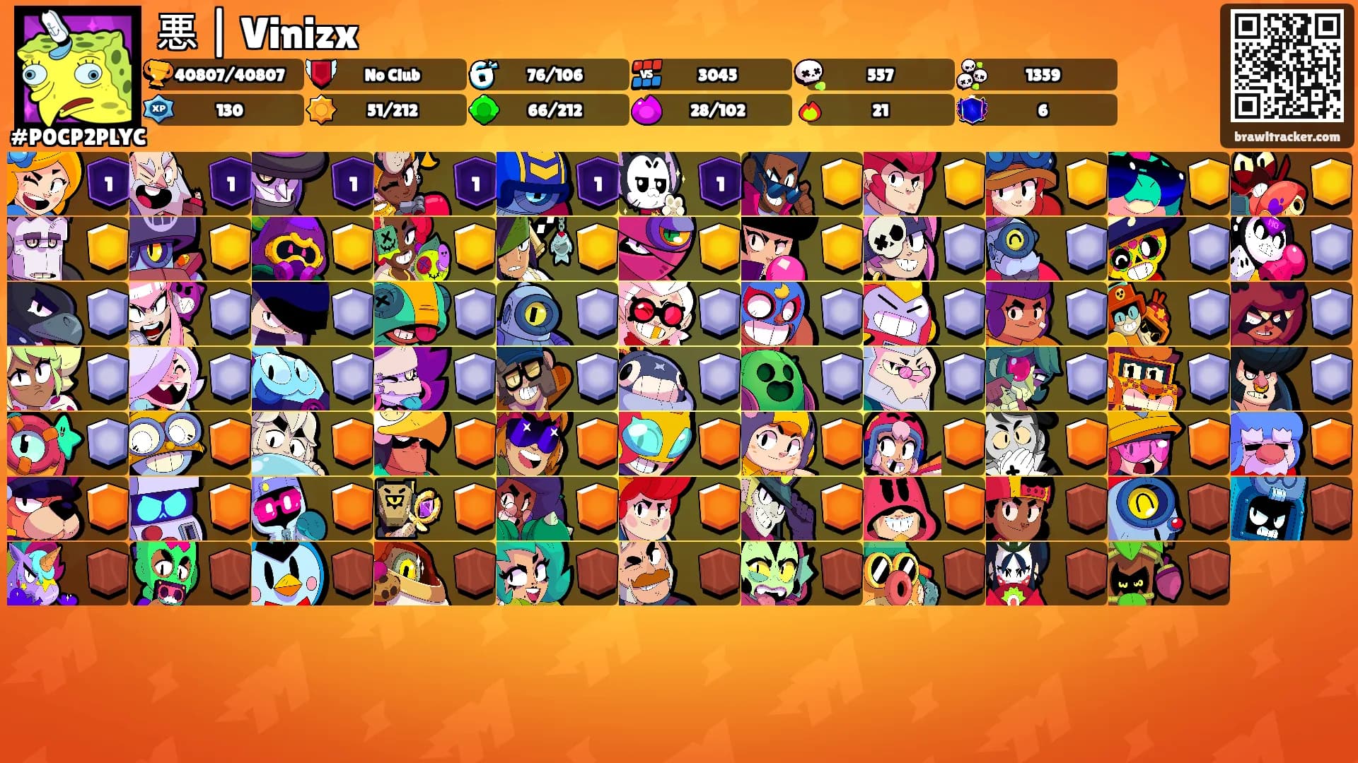 悪 | Vinizx's Ranks