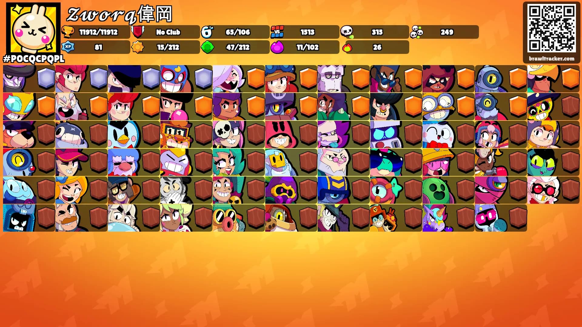 𝓩𝔀𝓸𝓻𝓺偉岡's Ranks