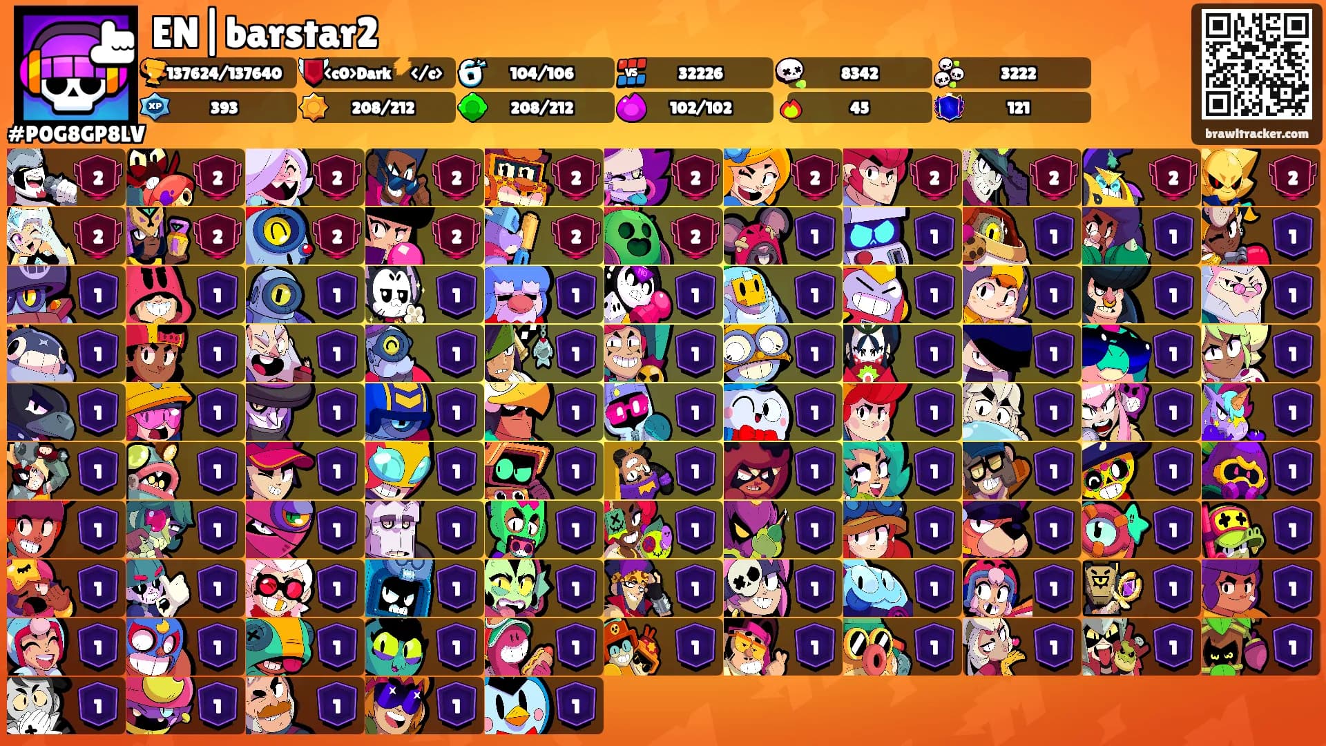 EN|barstar2's Ranks