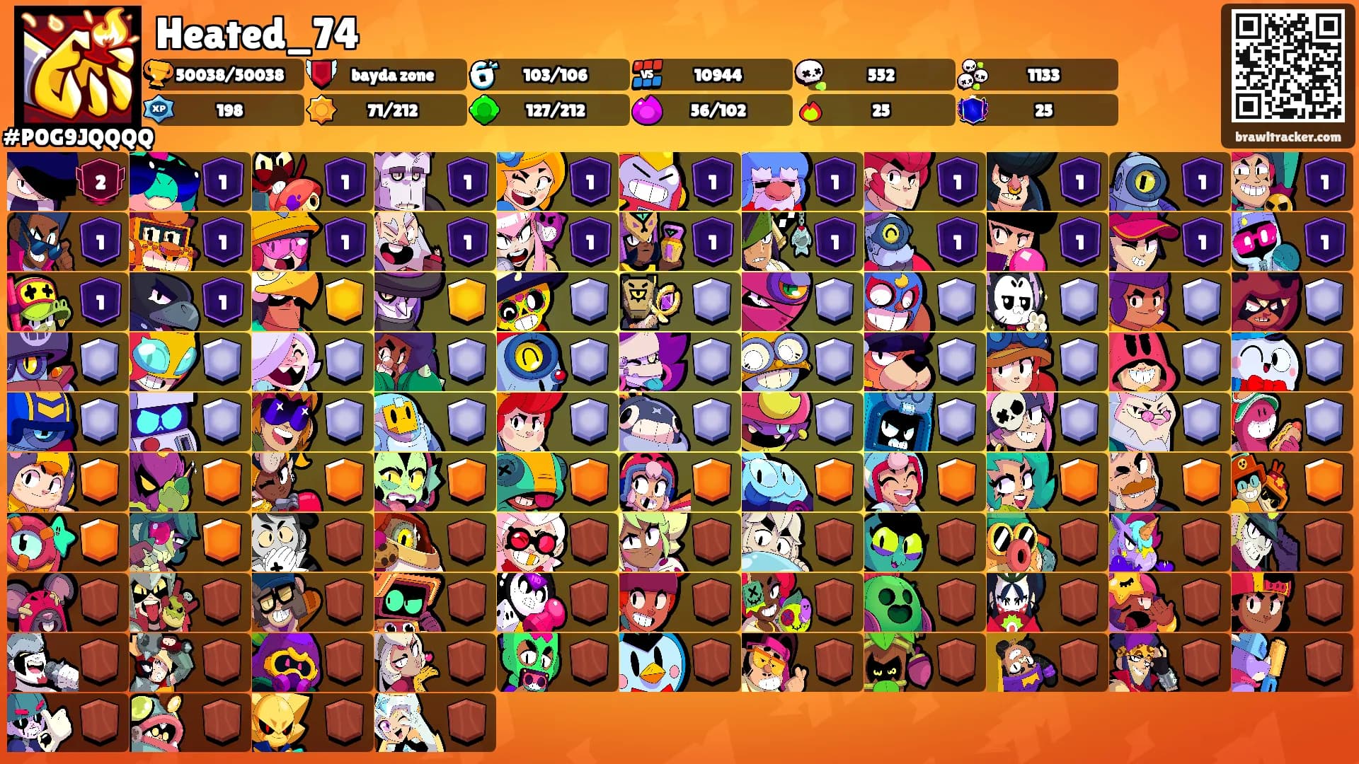 Heated_74's Ranks