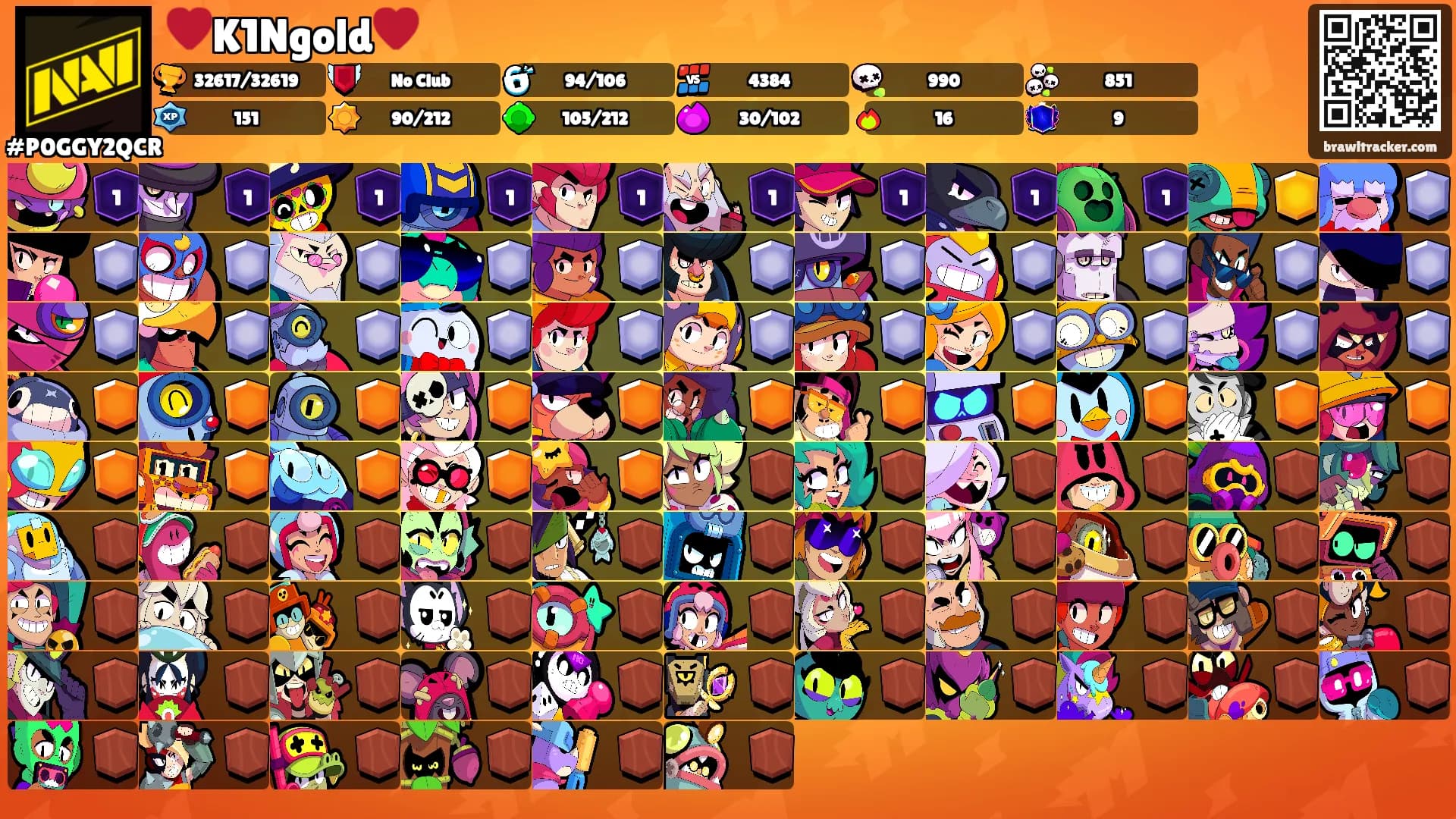 ♥️K1Ngold♥️'s Ranks
