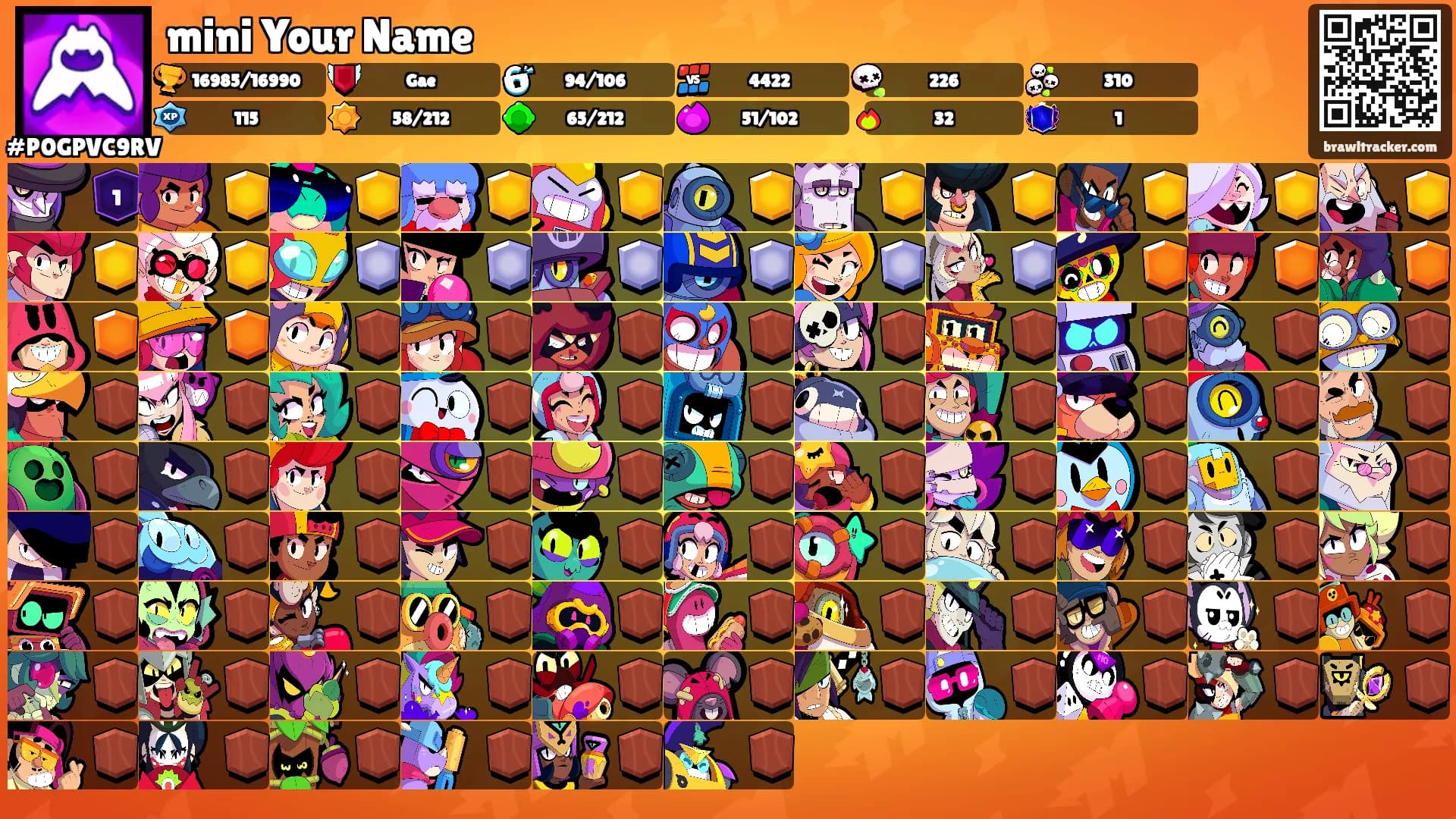 mini Your Name's Ranks