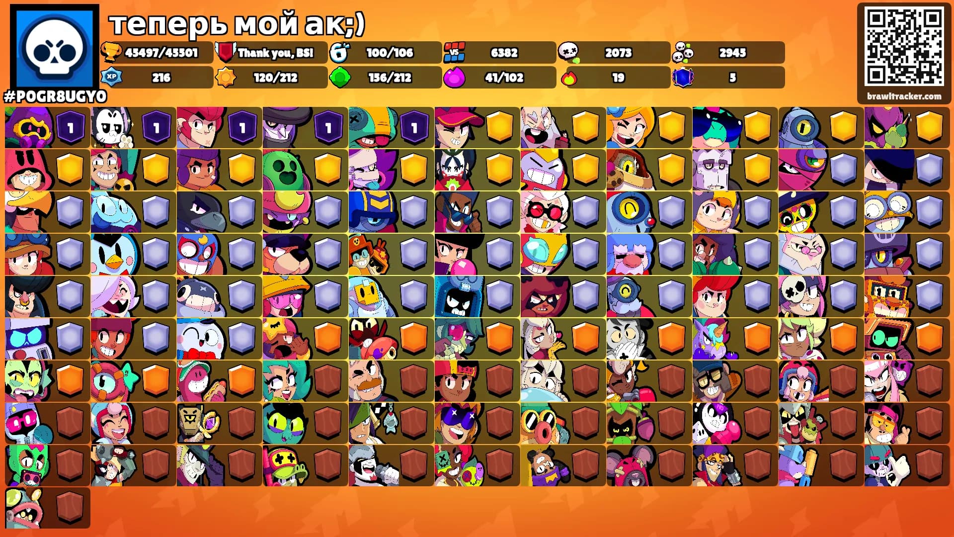 теперь мой ак;)'s Ranks