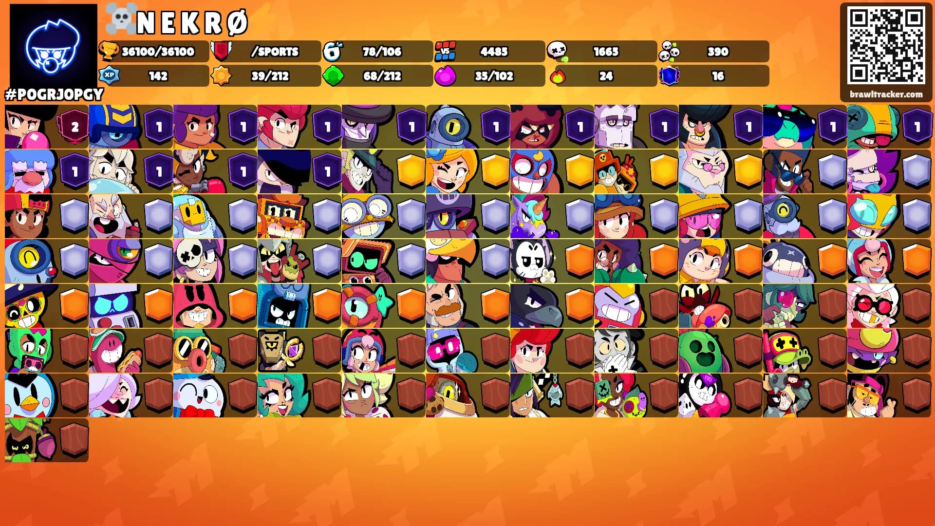 ☠️N E K R Ø⚡️'s Ranks