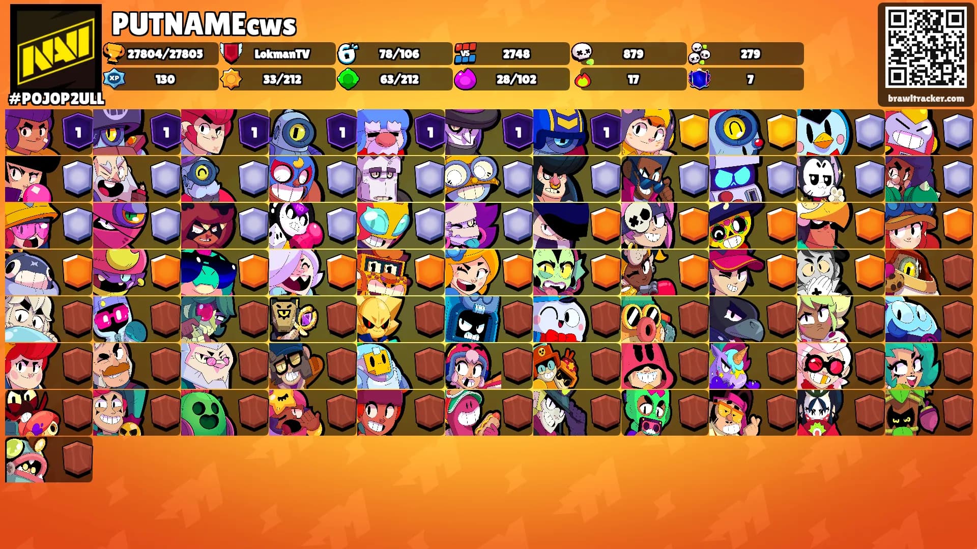 PUTNAMEcws's Ranks
