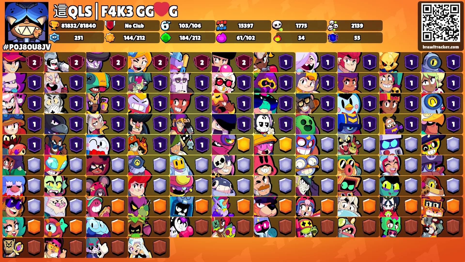 這QLS|F4K3 GG❤️G's Ranks
