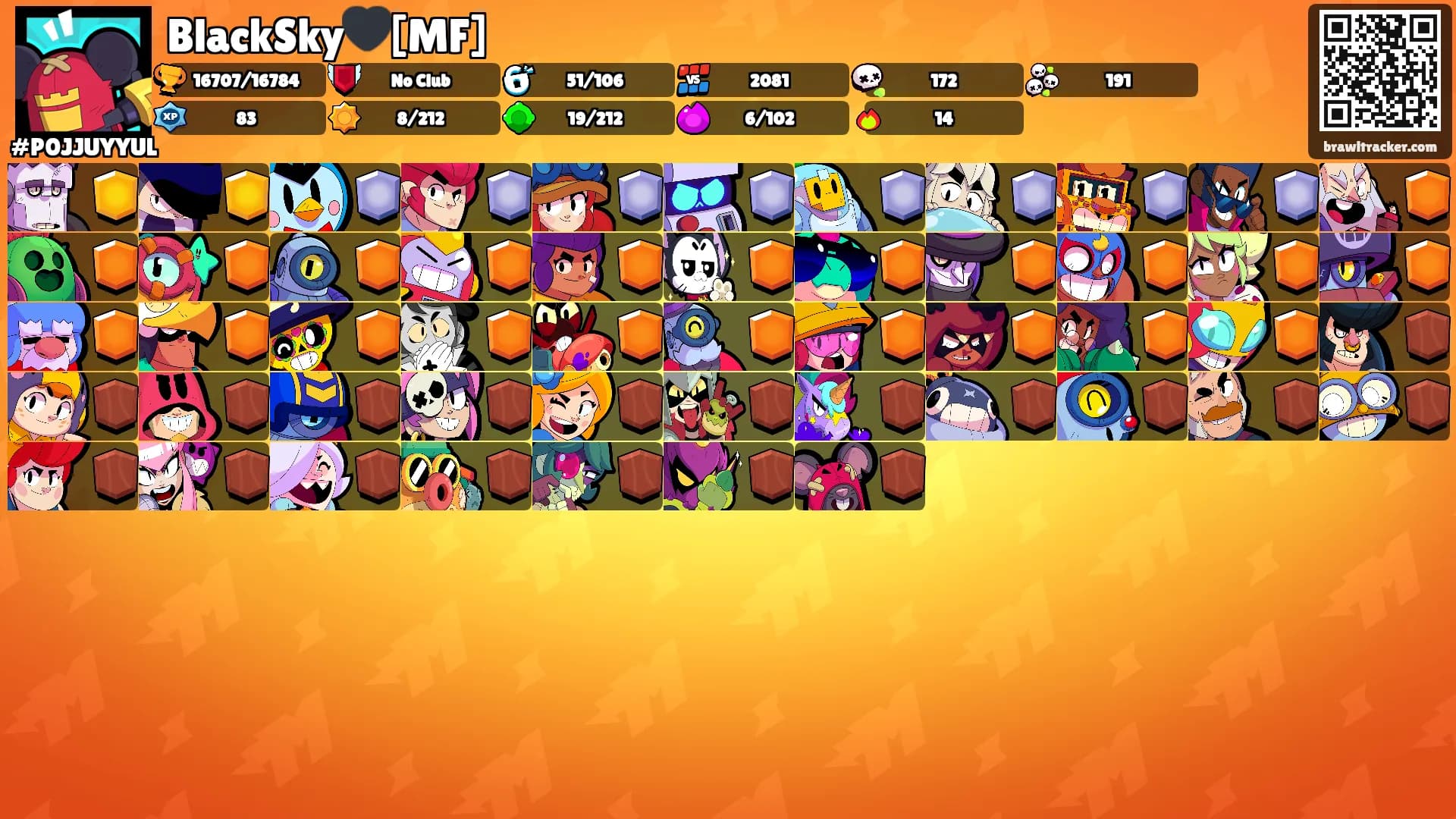 BlackSky🖤[MF]'s Ranks