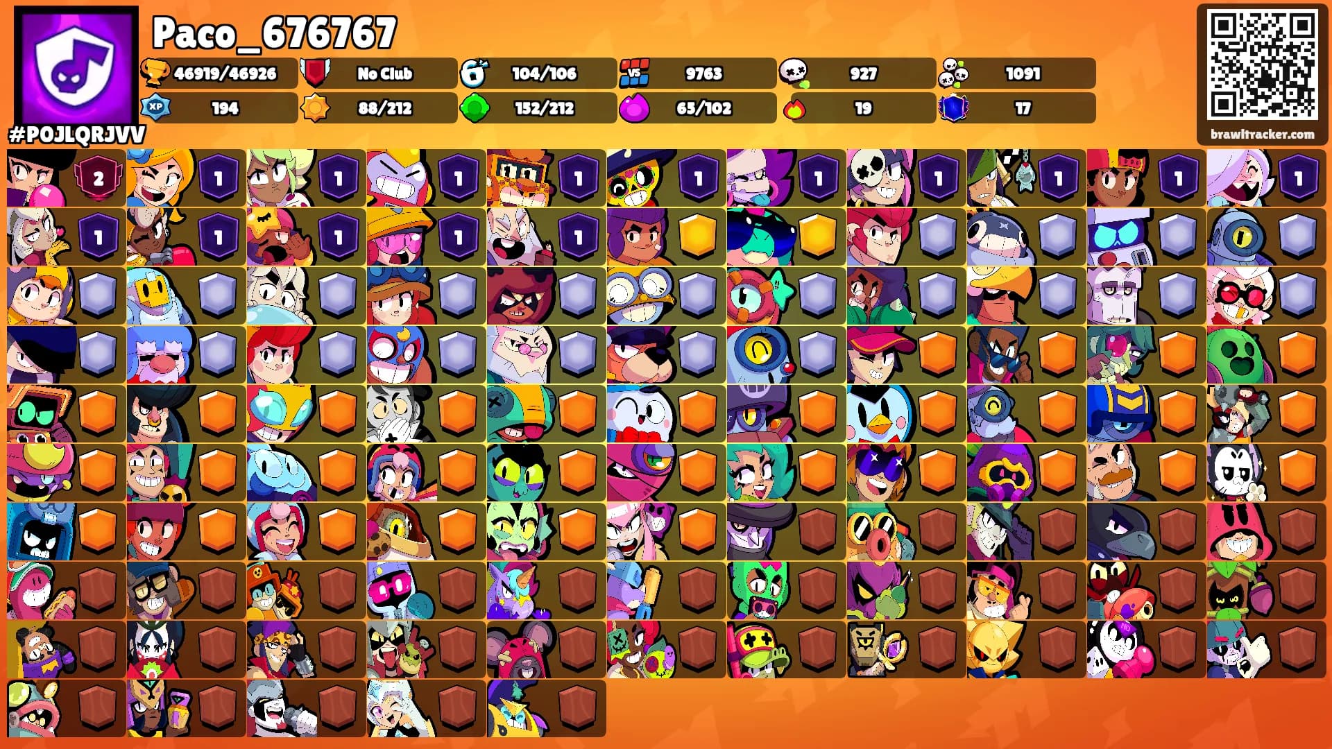 Paco_676767's Ranks