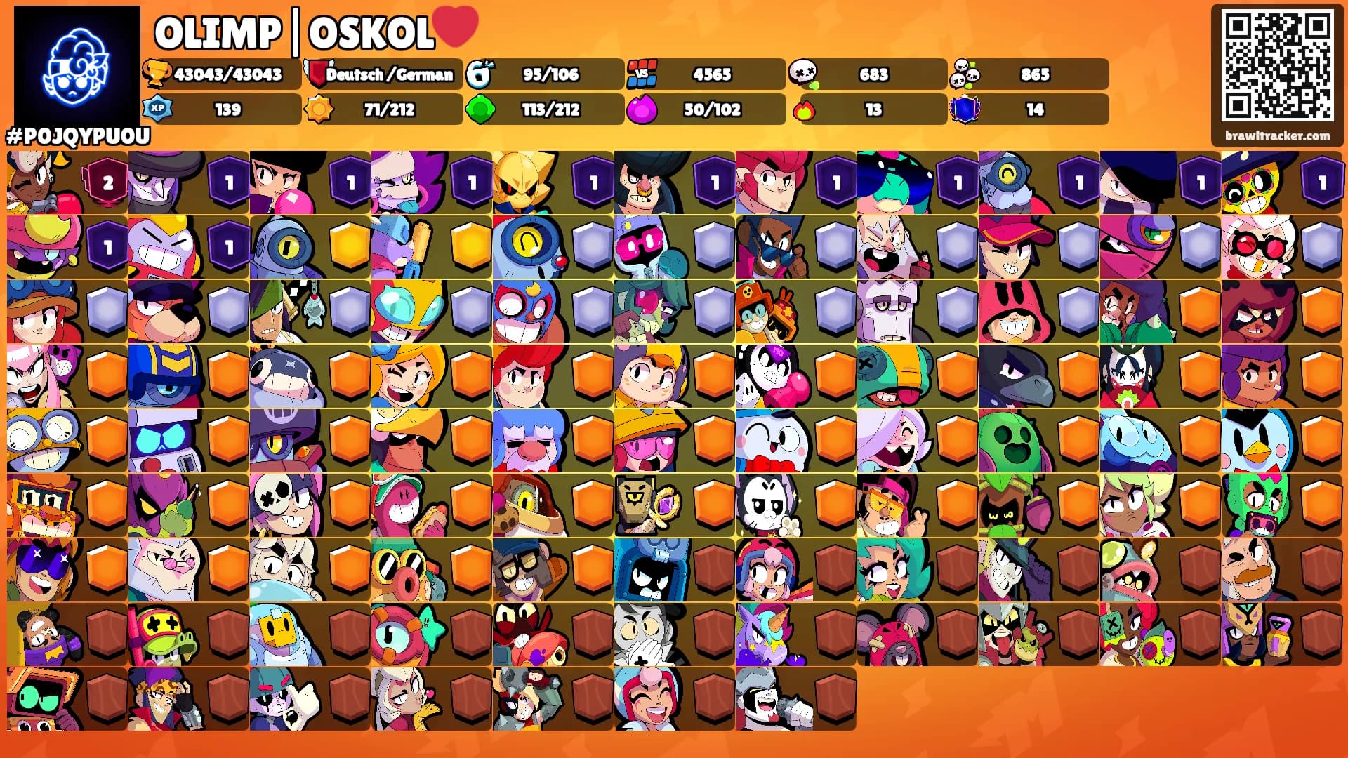 OLIMP|OSKOL❤️'s Ranks