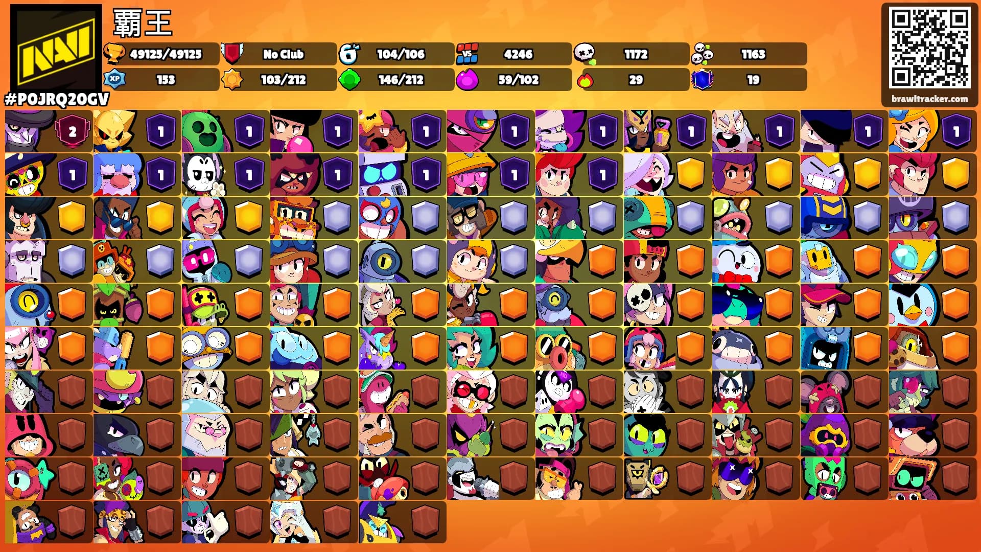 覇王's Ranks