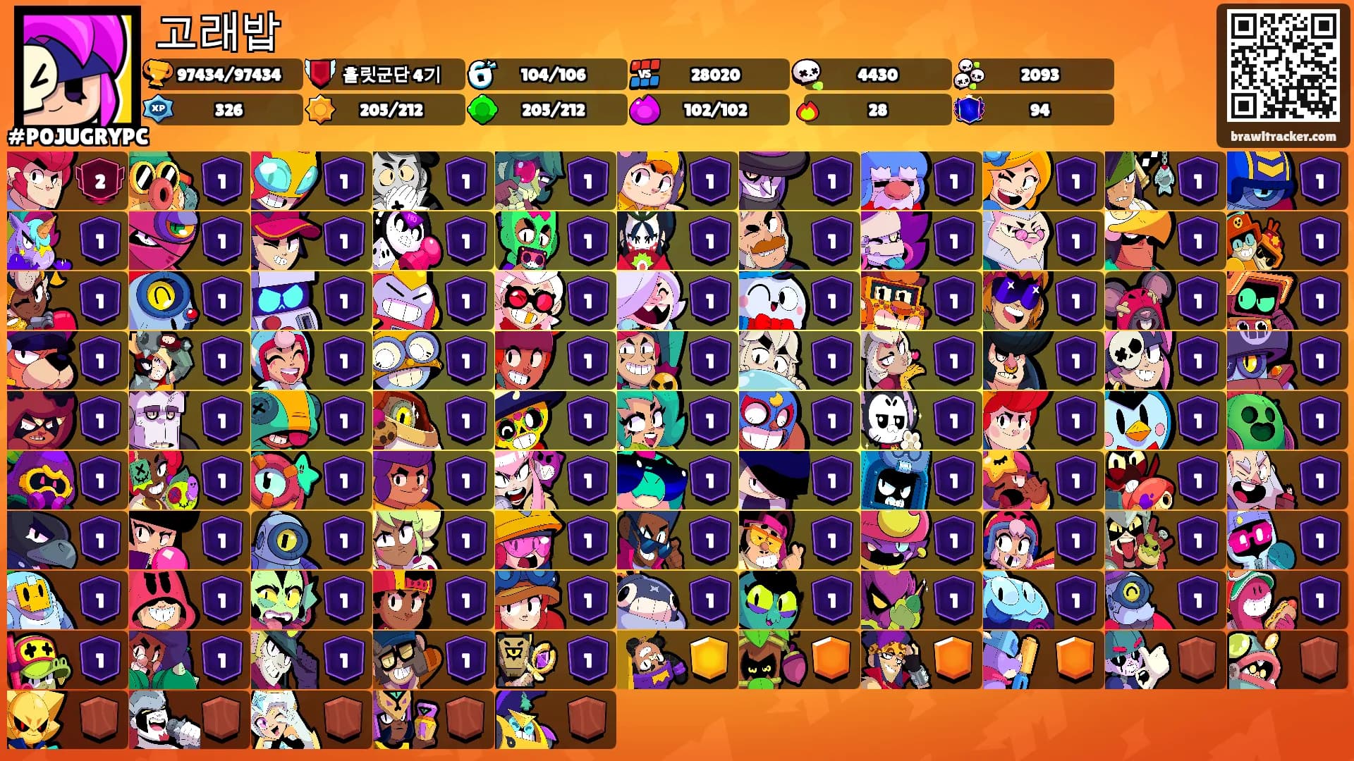 고래밥's Ranks