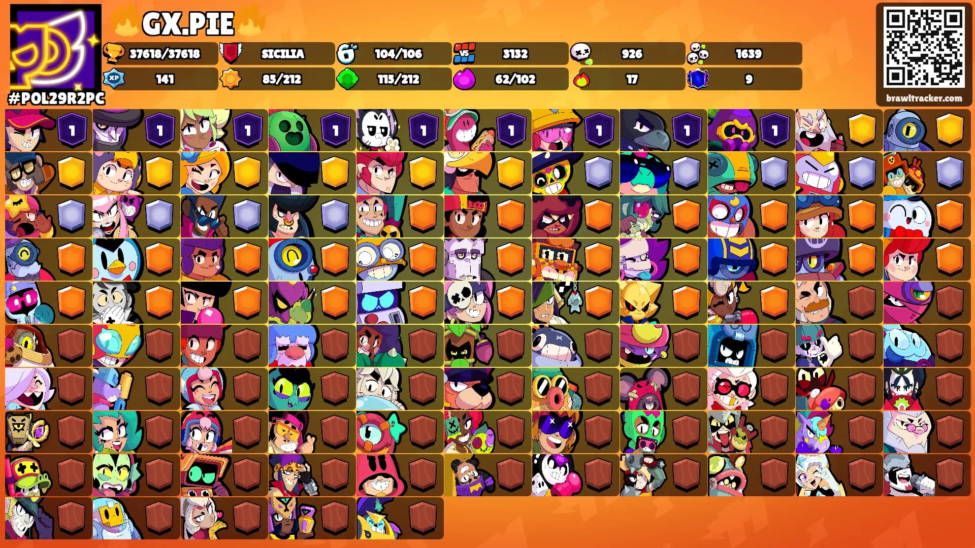 🔥GX.PIE🔥's Ranks