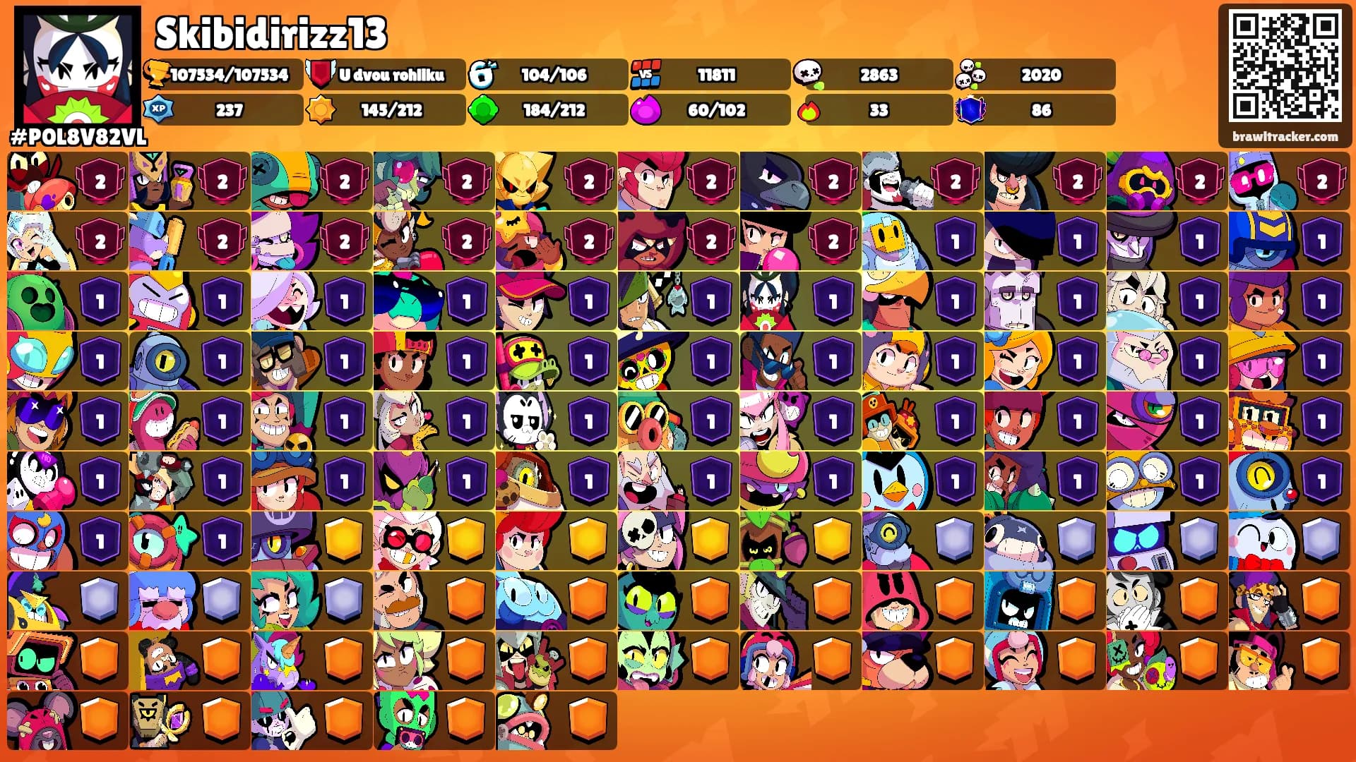 Skibidirizz13's Ranks