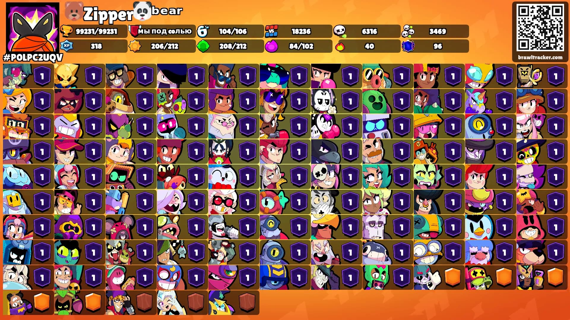 🐻Zipper🐼ᵇᵉᵃʳ's Ranks