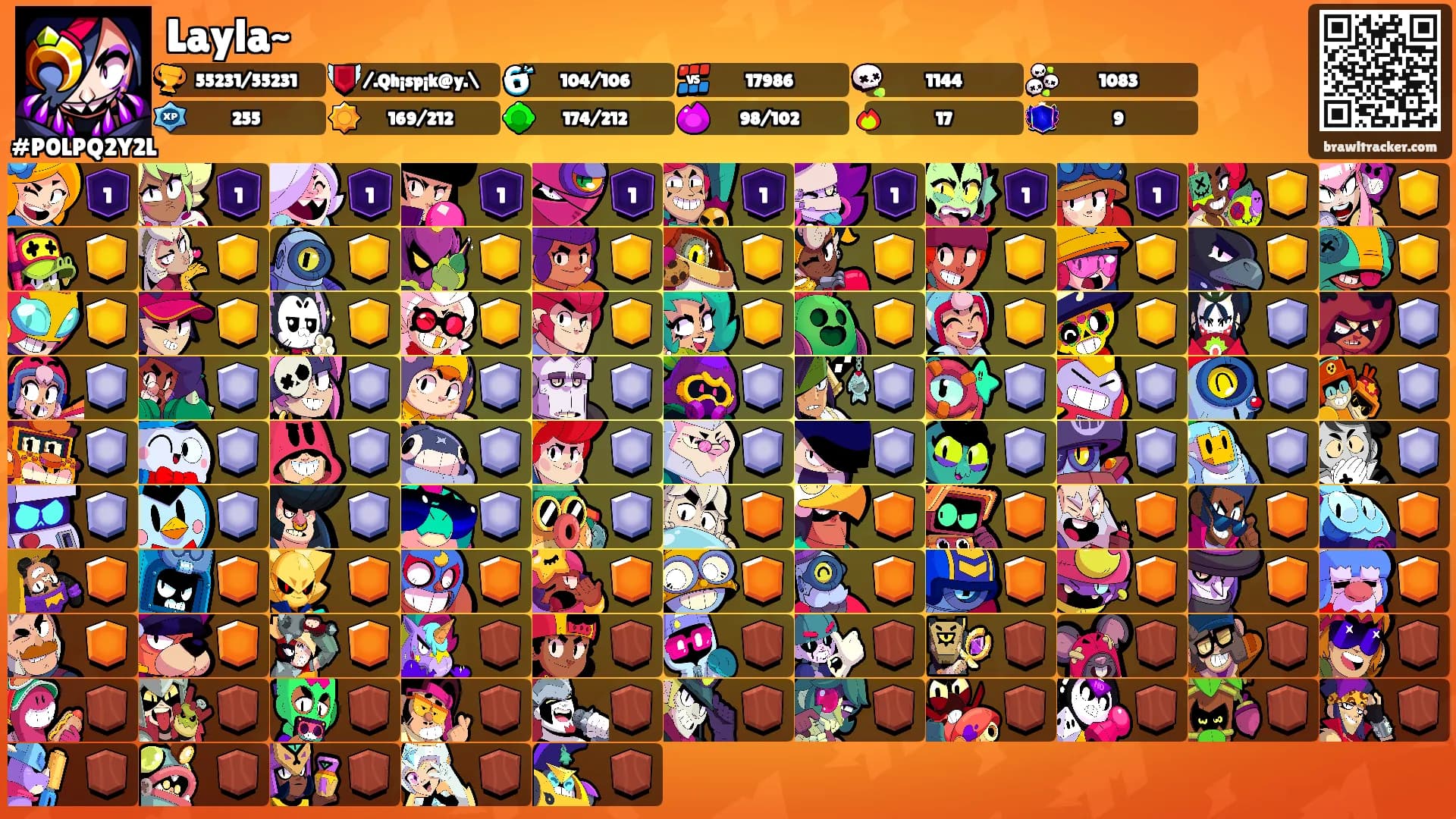 Layla~'s Ranks