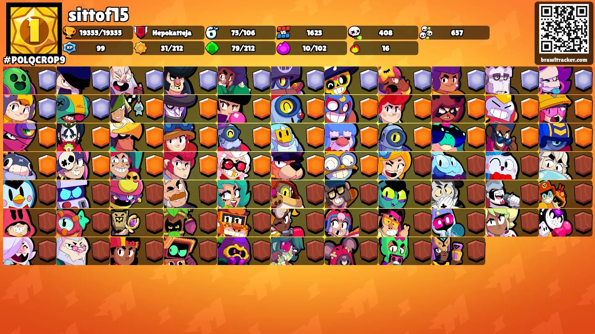 sittof15's Ranks
