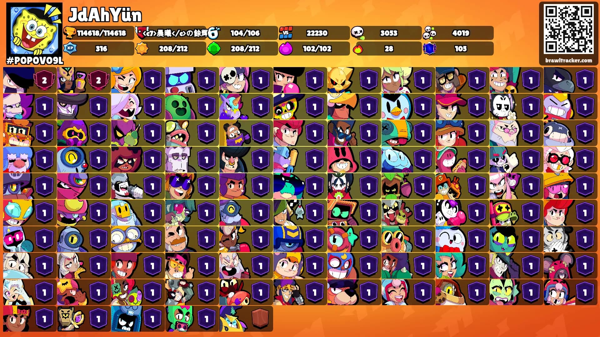 JdAhYün's Ranks