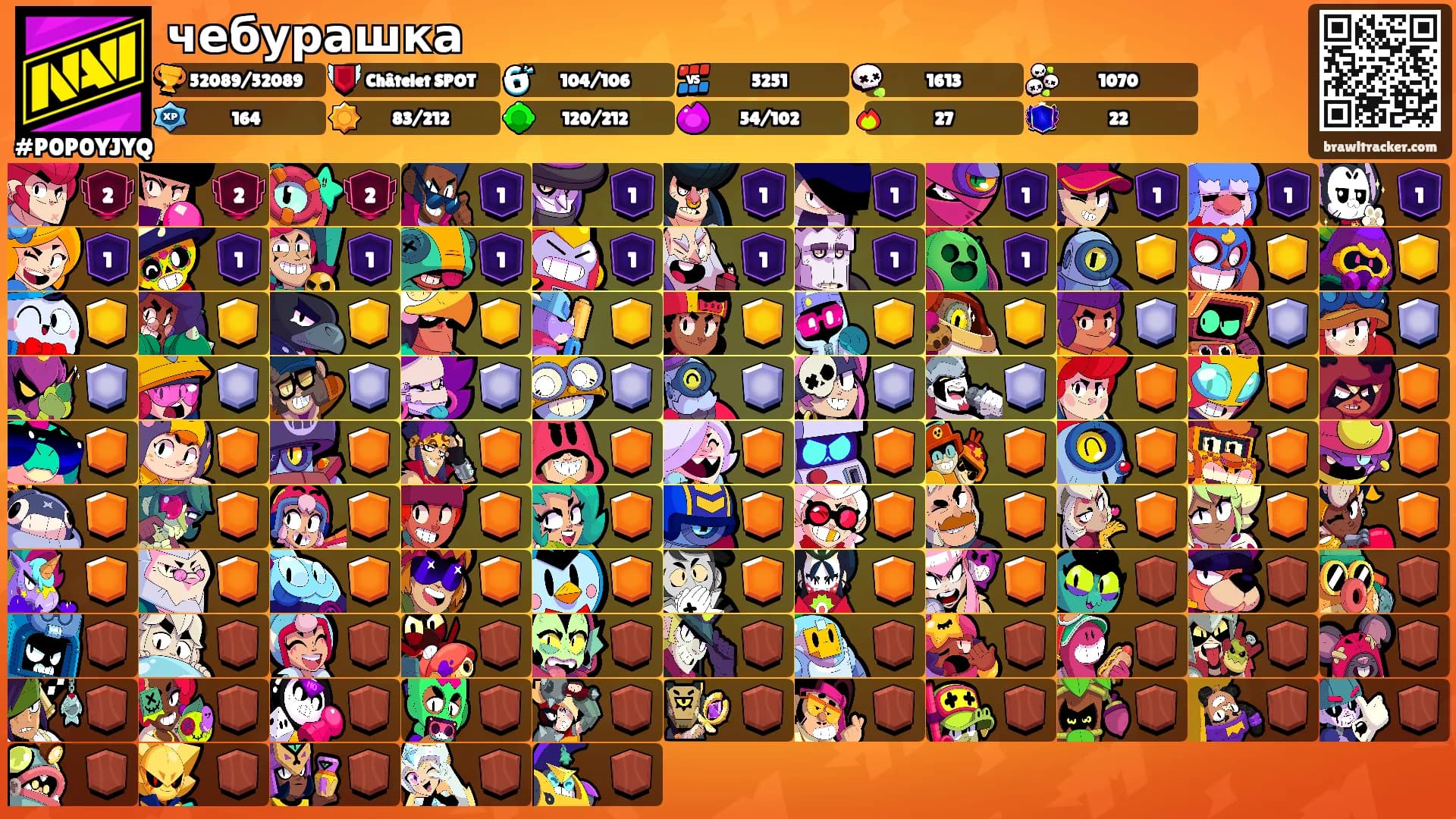 чебурашка's Ranks