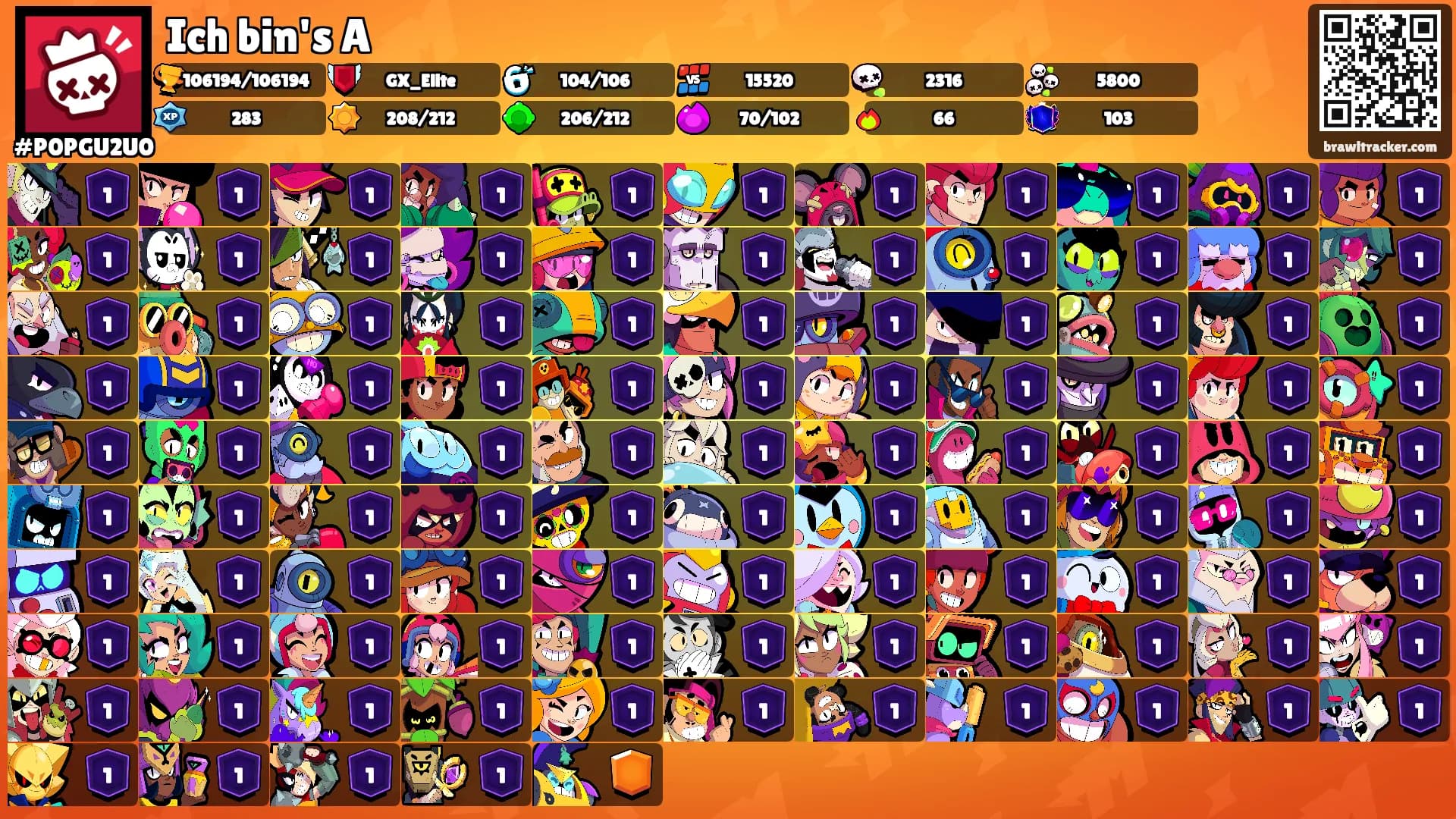 Ich bin's A's Ranks