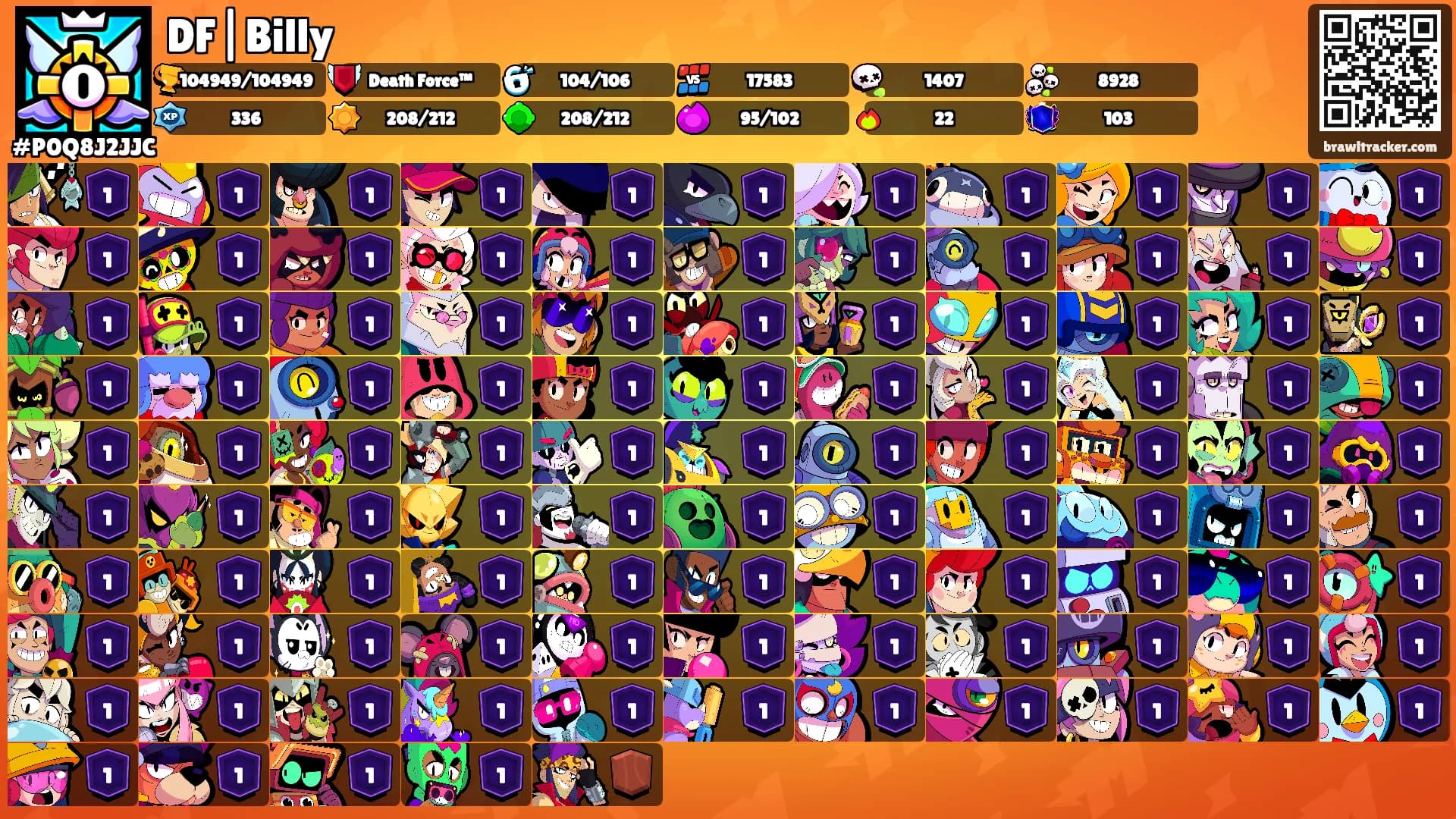DF|Billy's Ranks