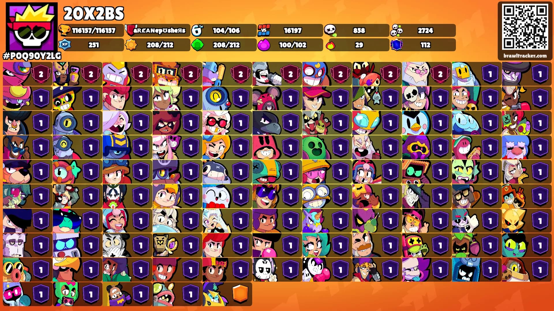 20X2BS's Ranks