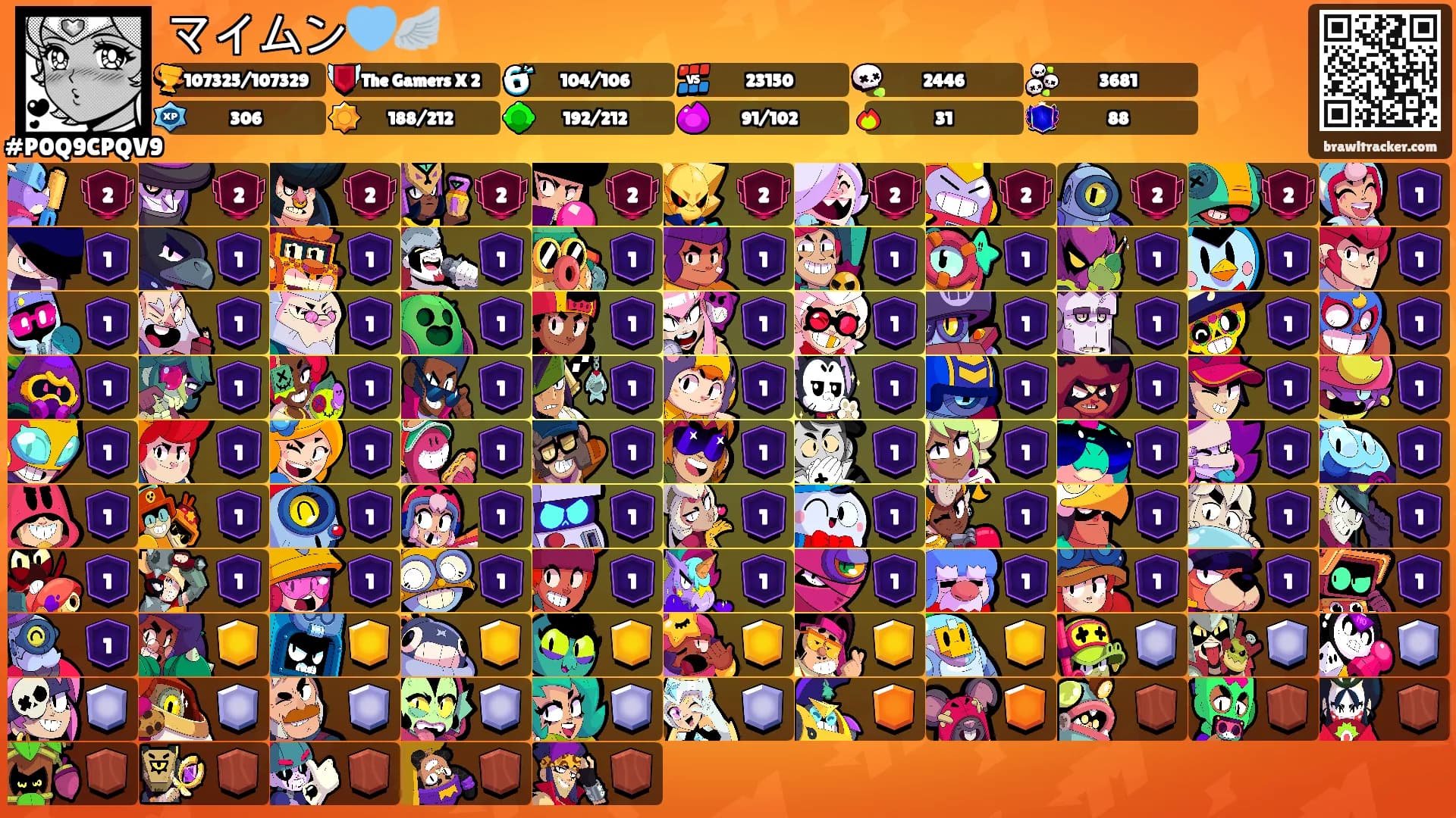 マイムン🩵🪽's Ranks