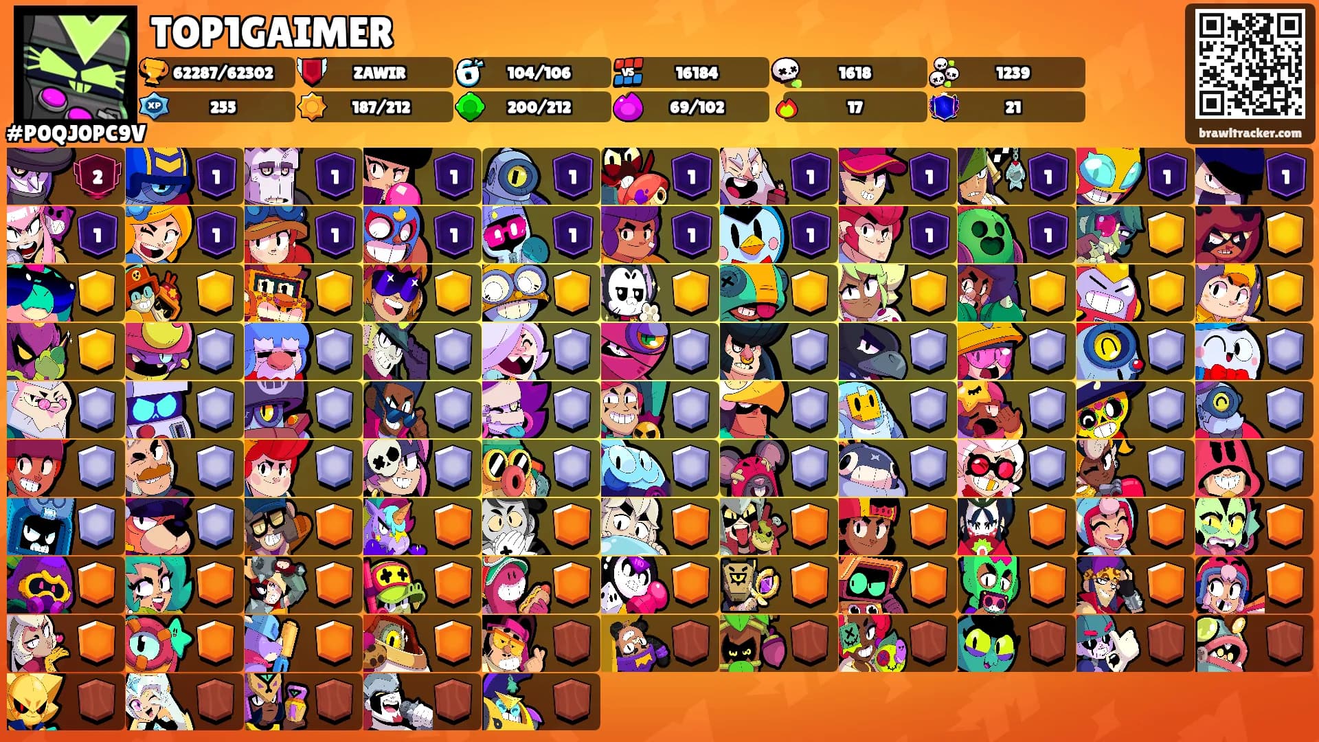 TOP1GAIMER's Ranks