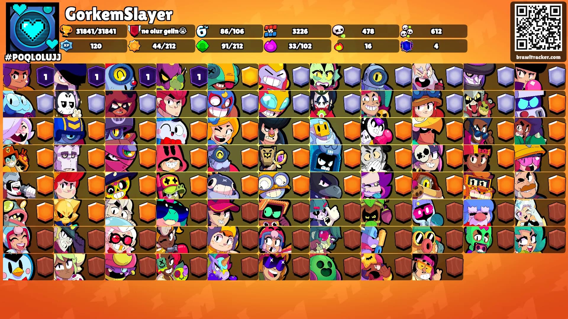 GorkemSlayer's Ranks