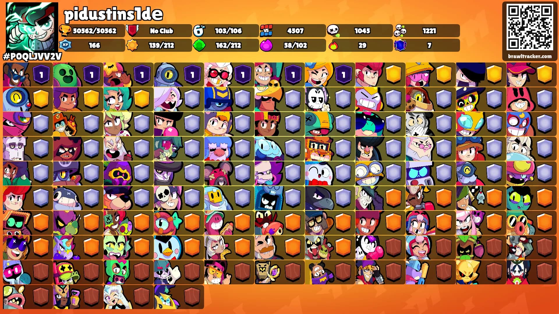 pidustins1dе's Ranks