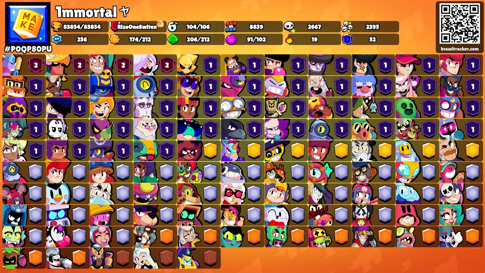 1mmortalャ's Ranks