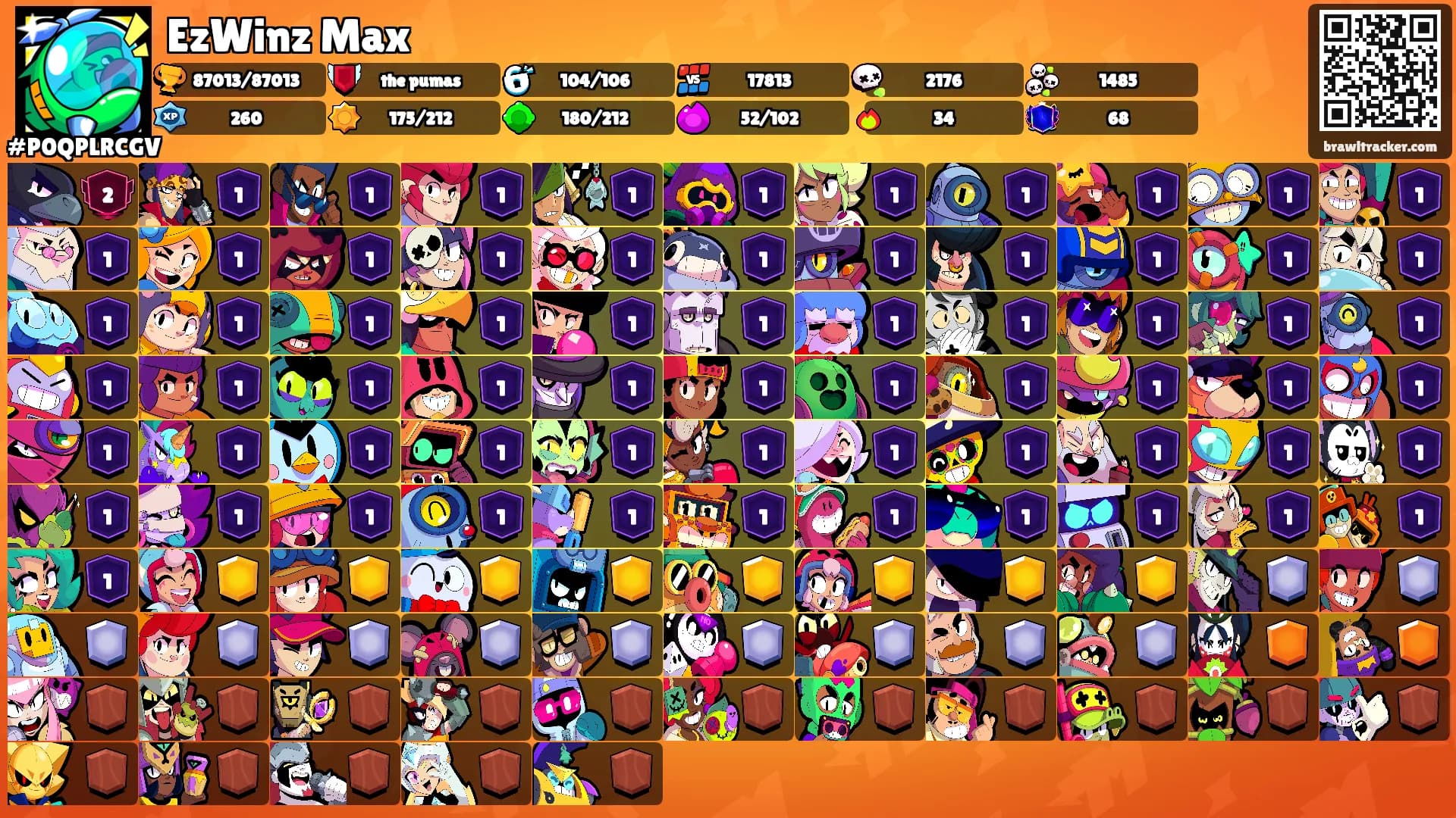 EzWinz Max's Ranks