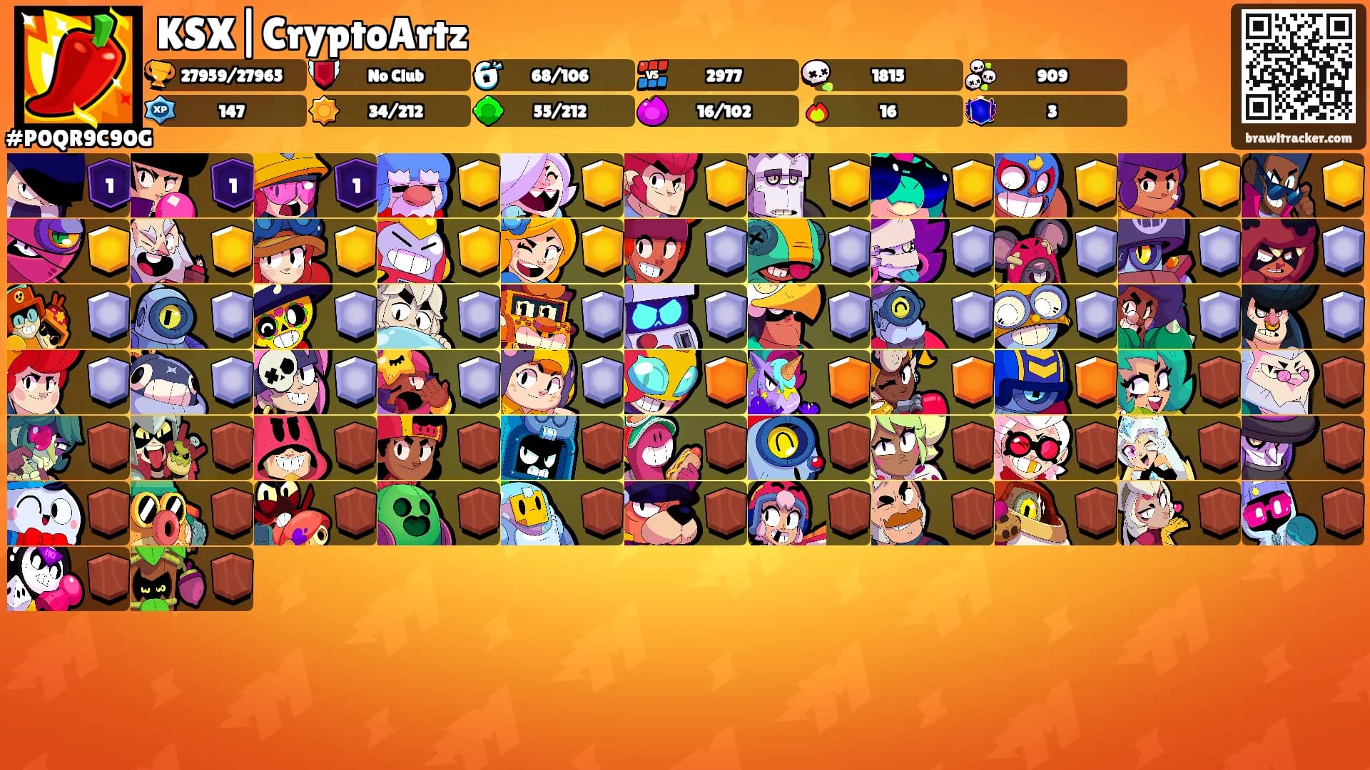 KSX|CryptoArtz's Ranks