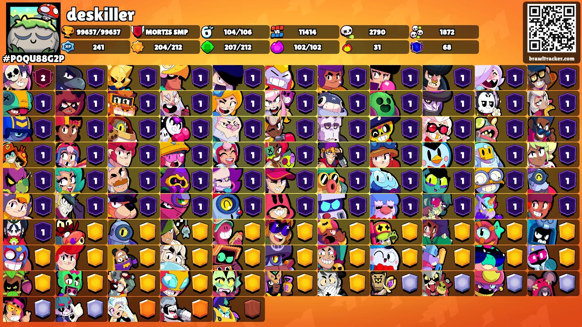 deskiller's Ranks