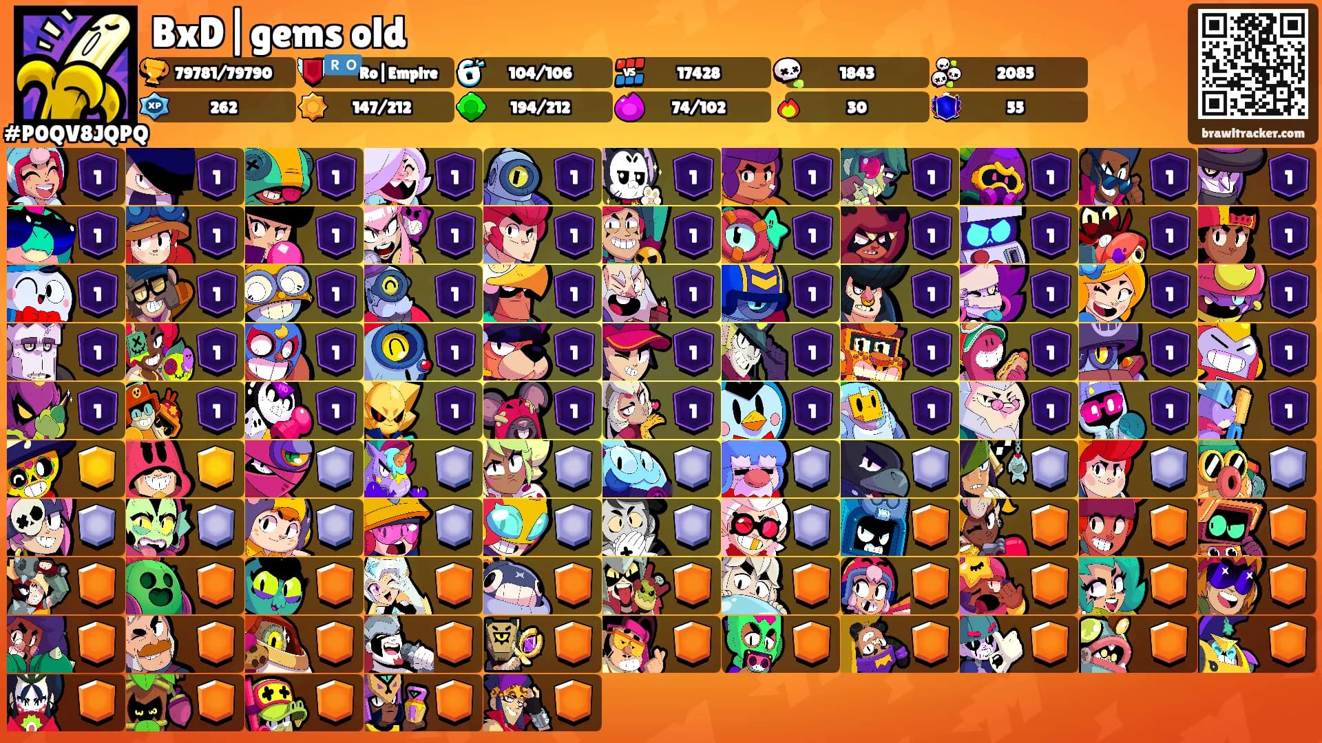 BxD|gems old's Ranks