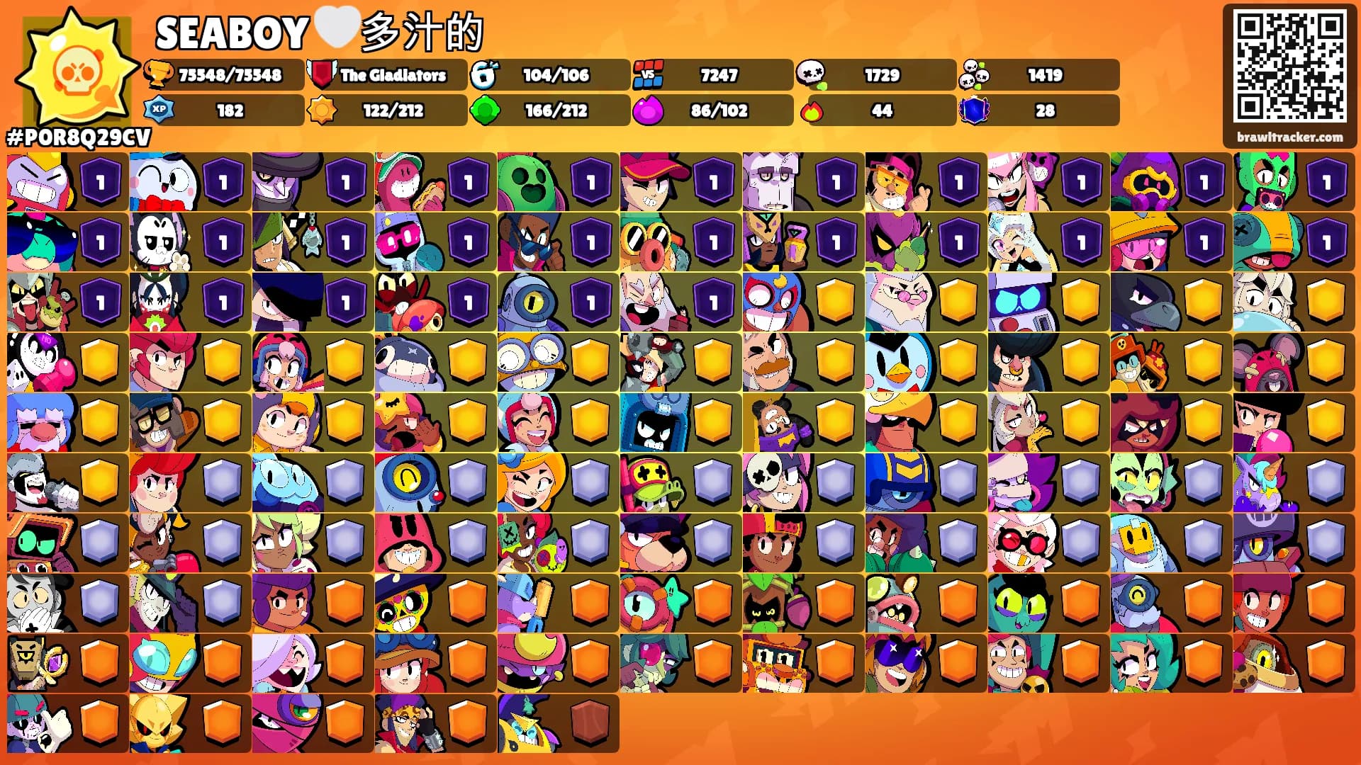 SEABOY 🤍多汁的's Ranks
