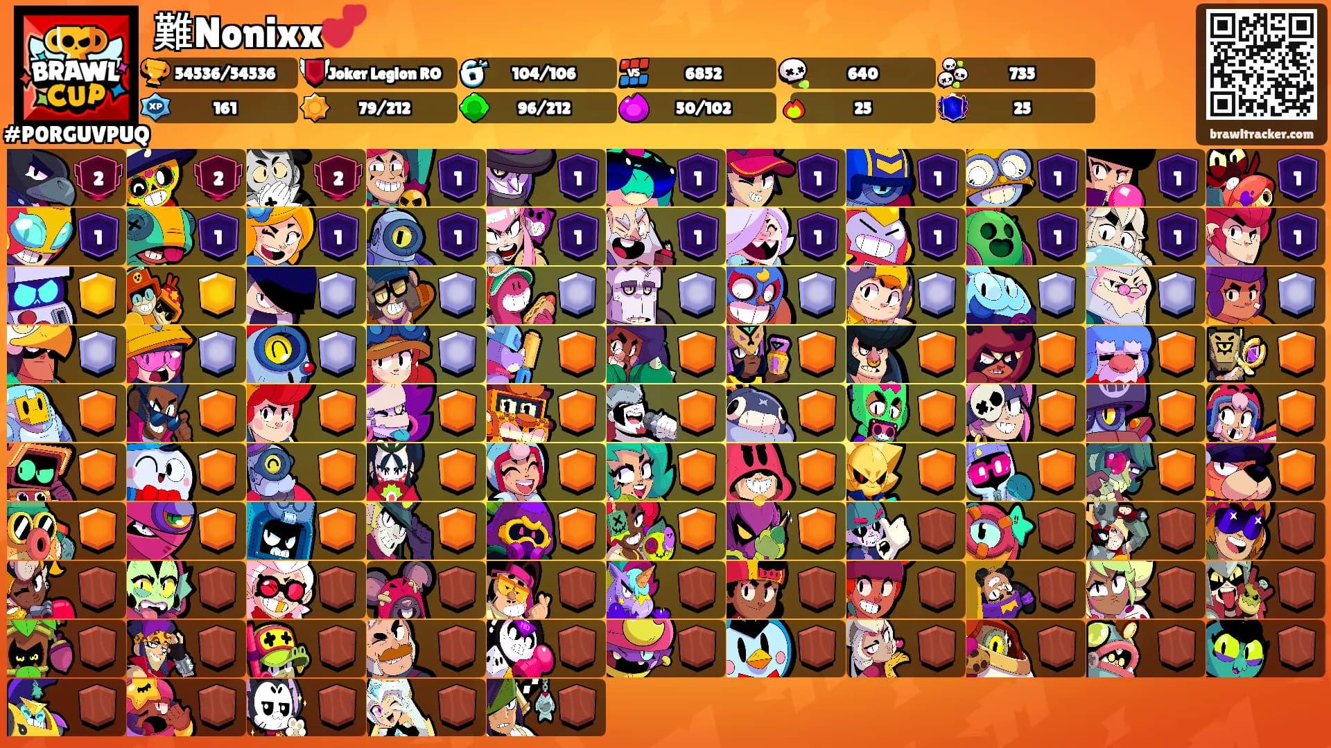 難Nonixx💕's Ranks